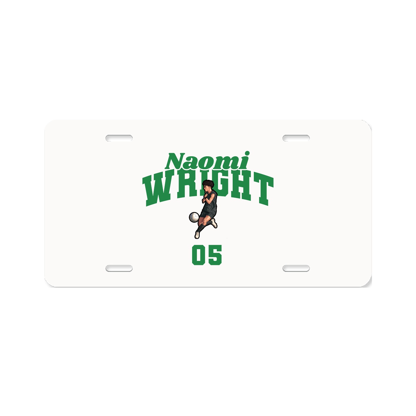 License Plate — Signature Arch in Classic