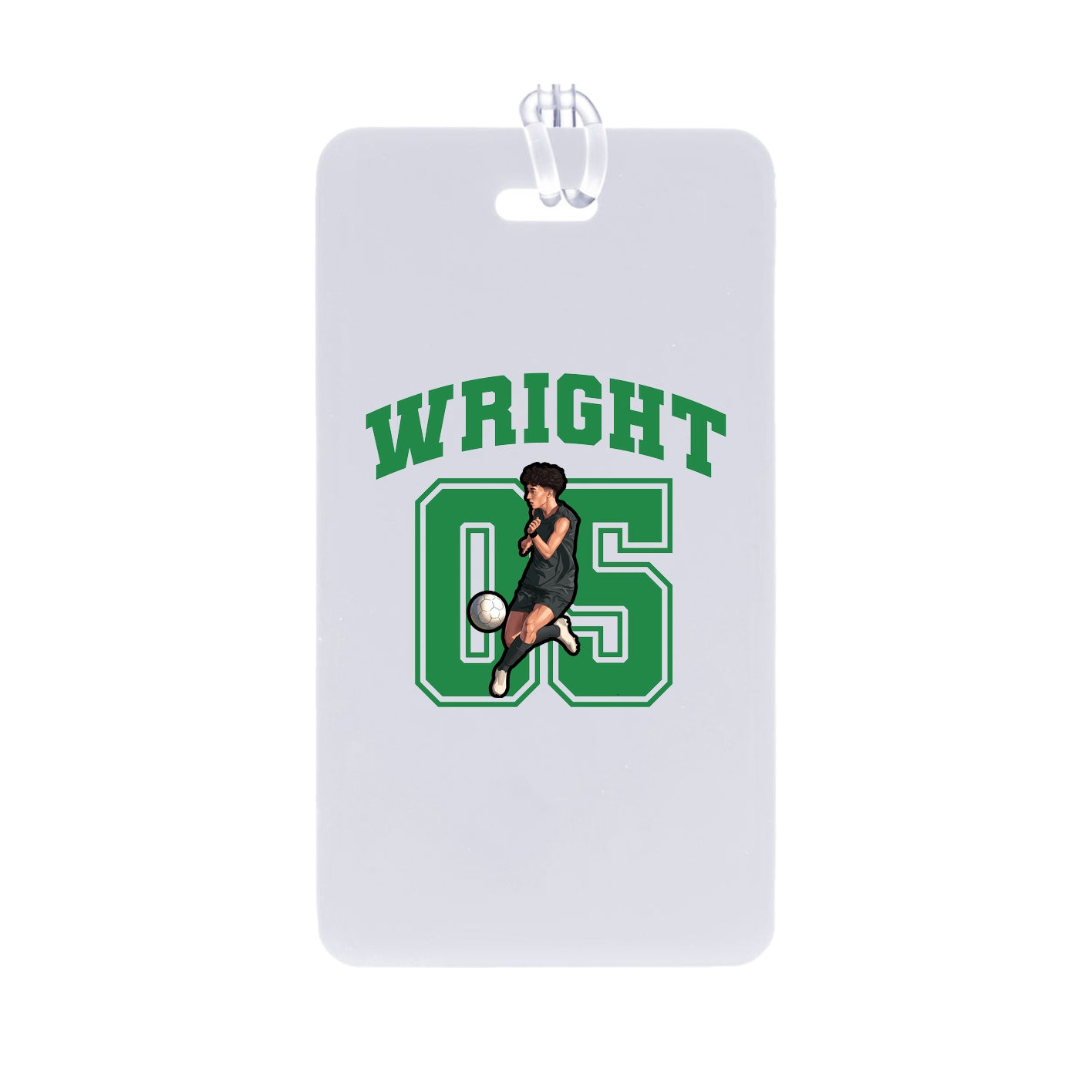 Bag Tag — Number in Classic