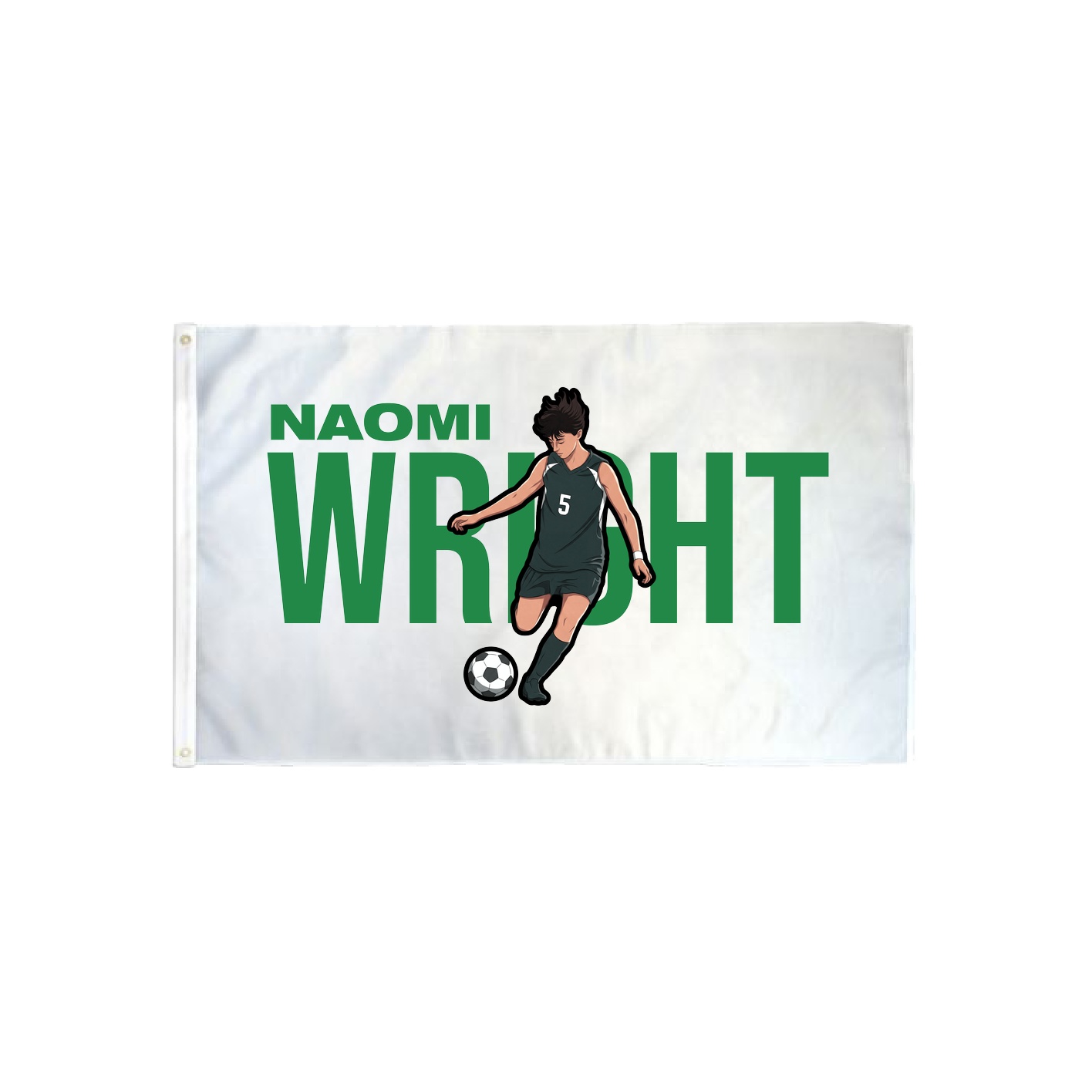 3x5 Flag — Player Name in Classic