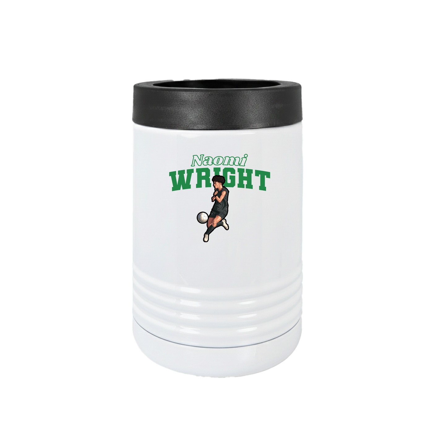 Beverage Holder — Name Arch in White