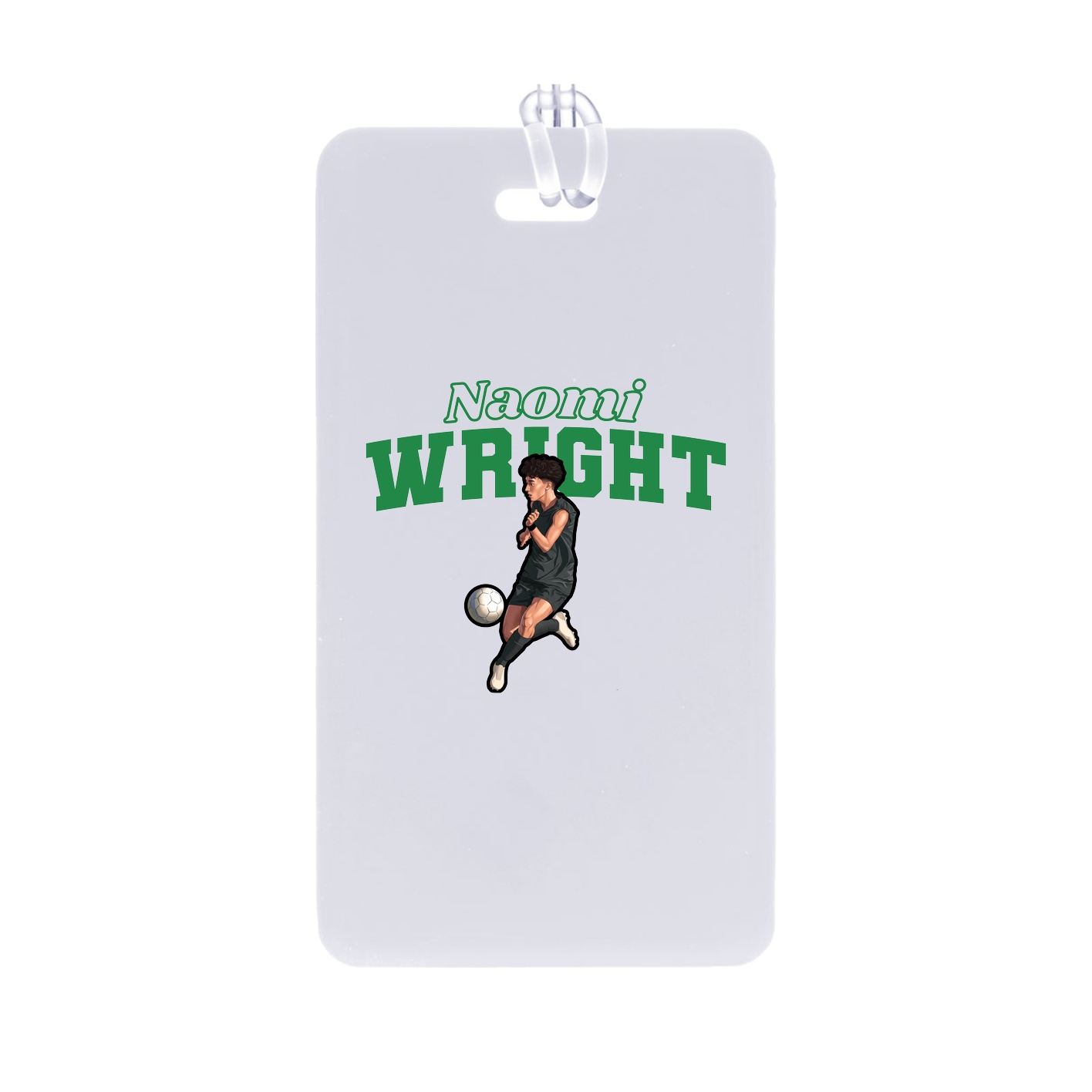 Bag Tag — Name Arch in Classic