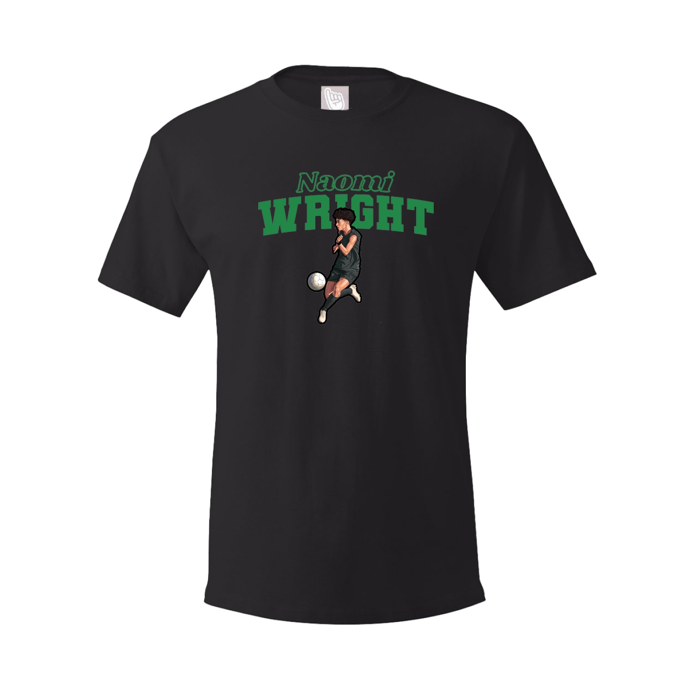 Tee — Name Arch in Black