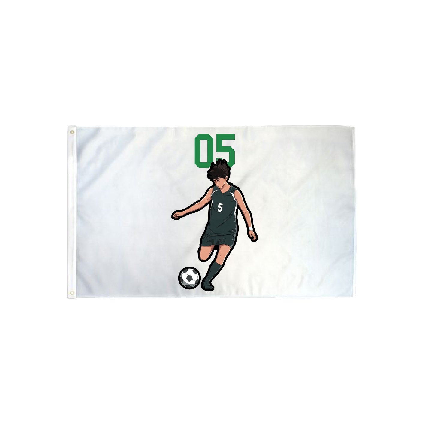 3x5 Flag — Number Top in Classic