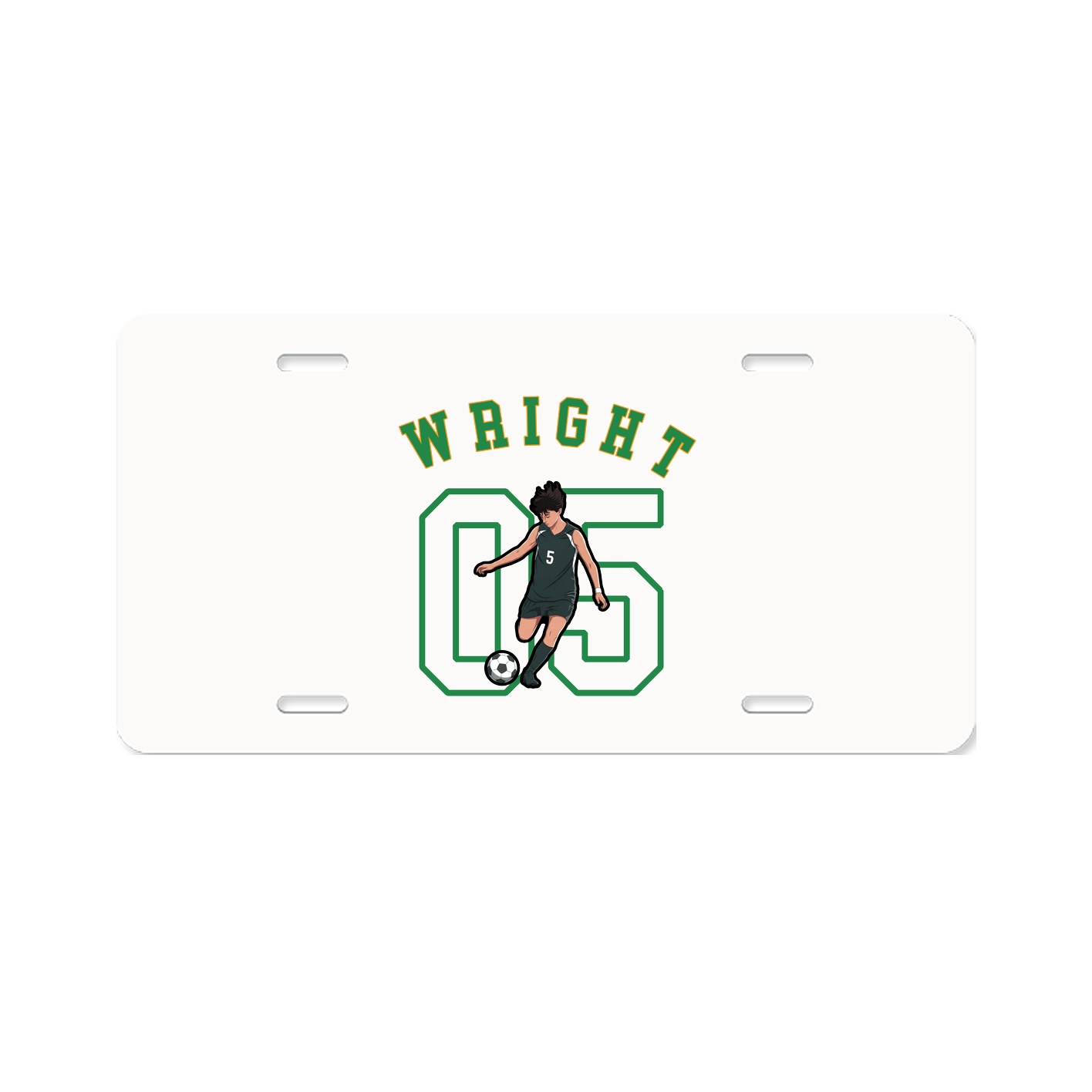License Plate — Shirsey Arch in Classic