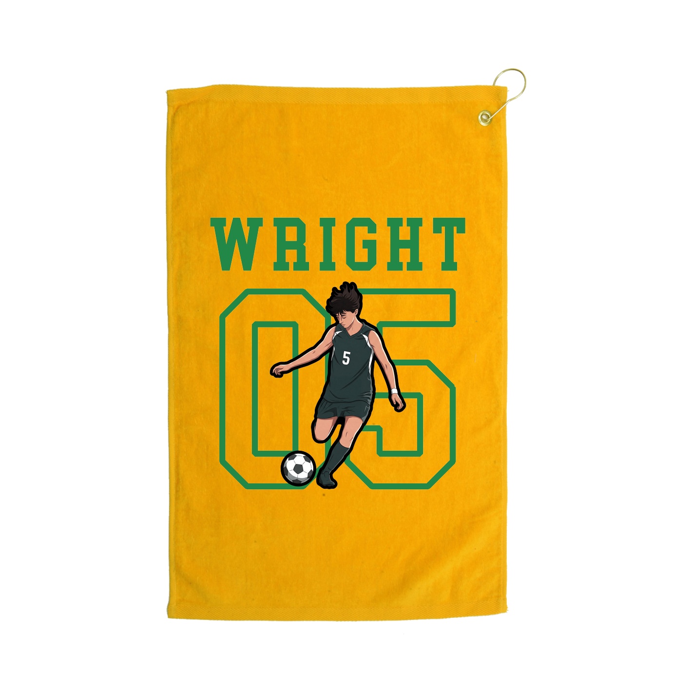 Golf Towel — Shirsey in Gold
