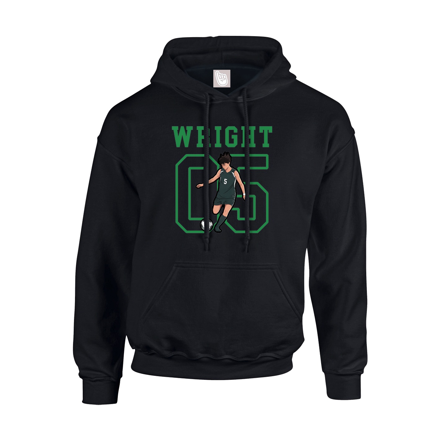 Youth Hoodie — Shirsey in Black