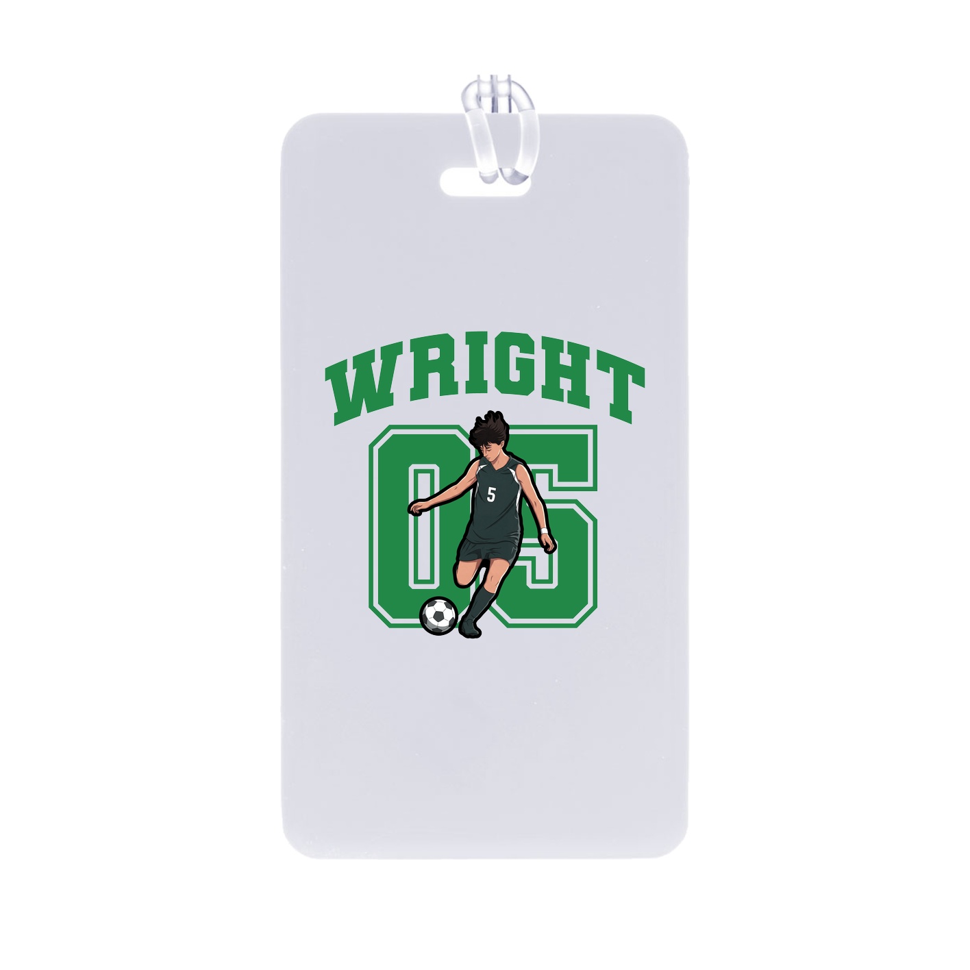 Bag Tag — Number in Classic