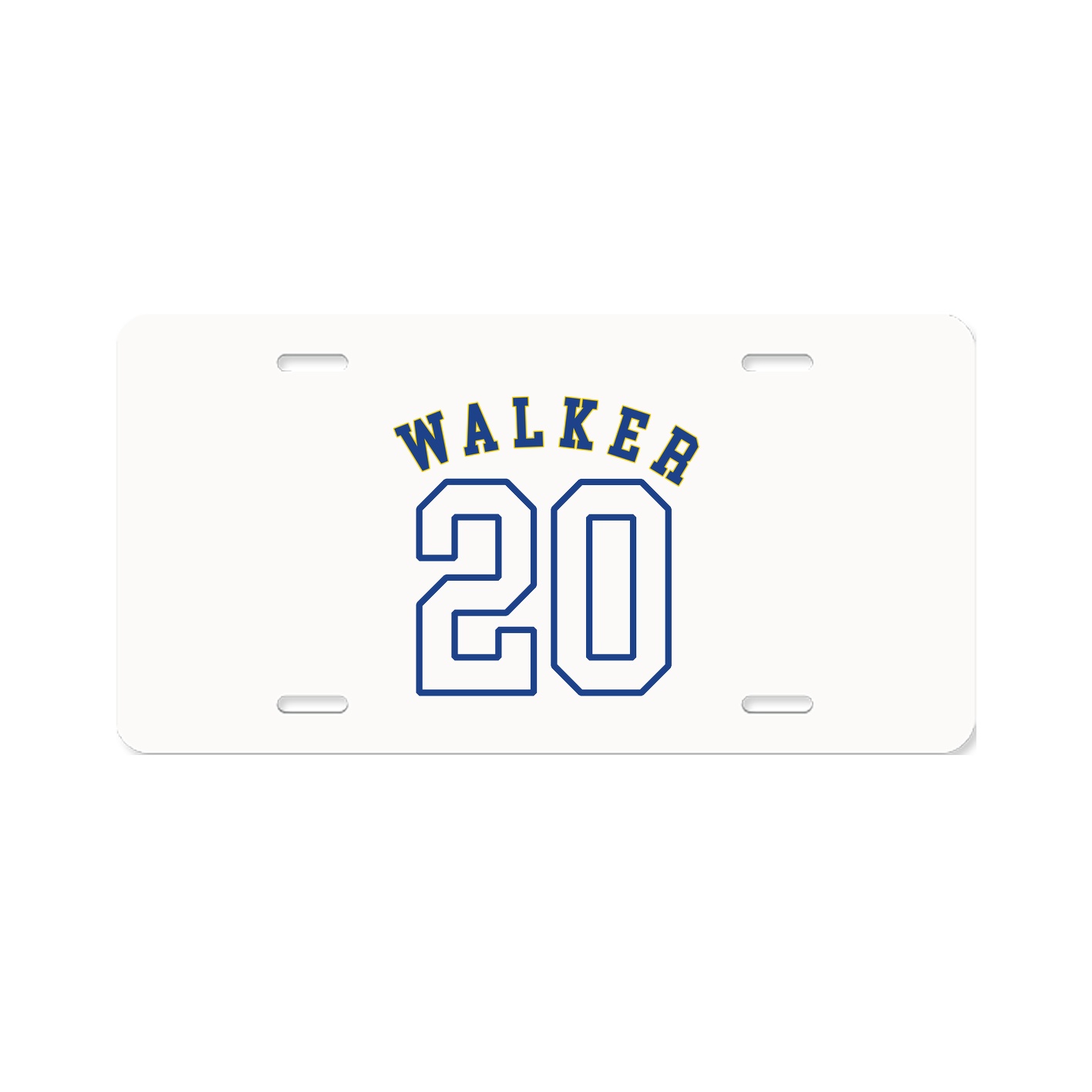 License Plate — Shirsey Arch in Classic