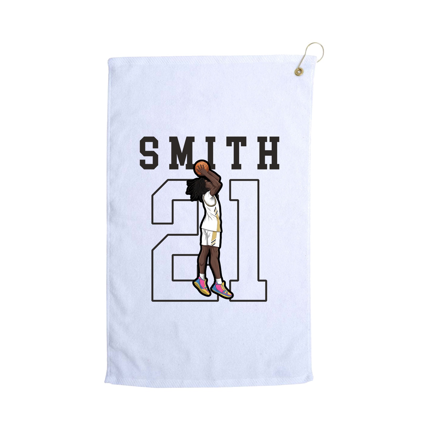 Golf Towel — Shirsey in White