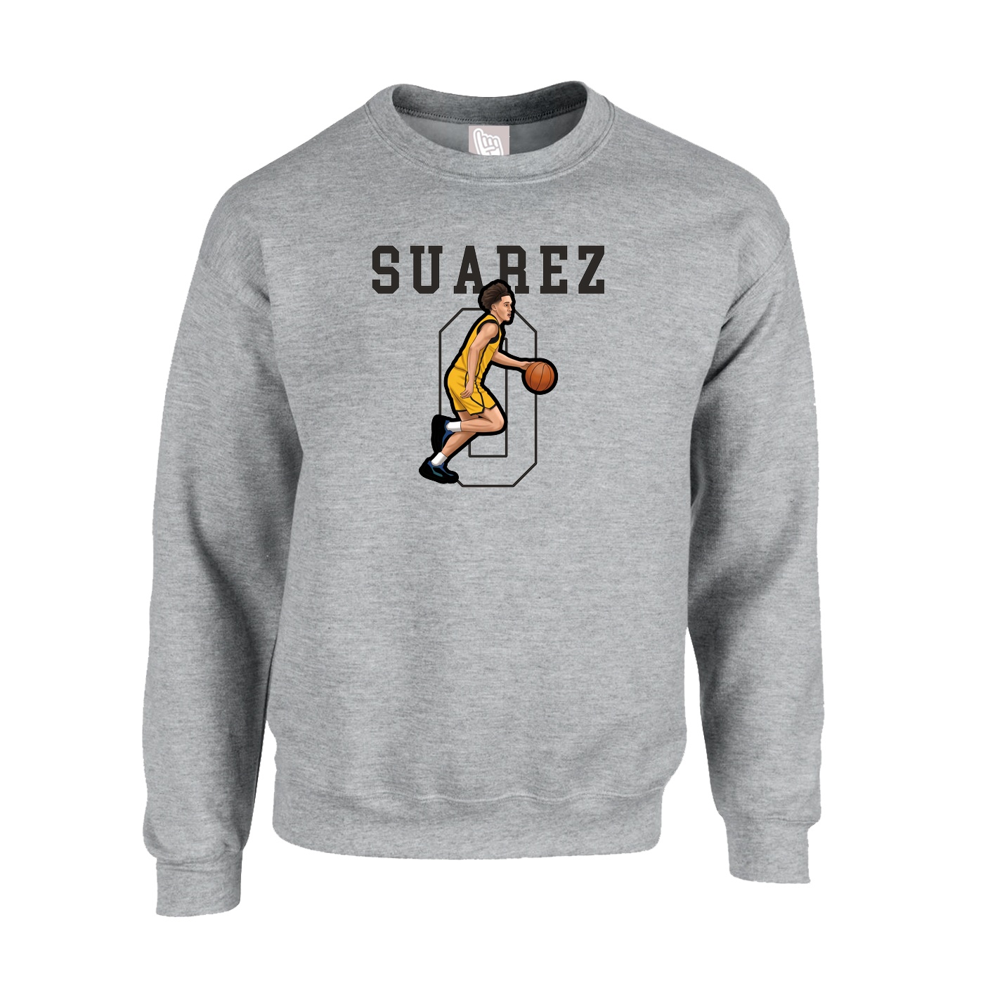 Fleece Crew — Shirsey in Grey