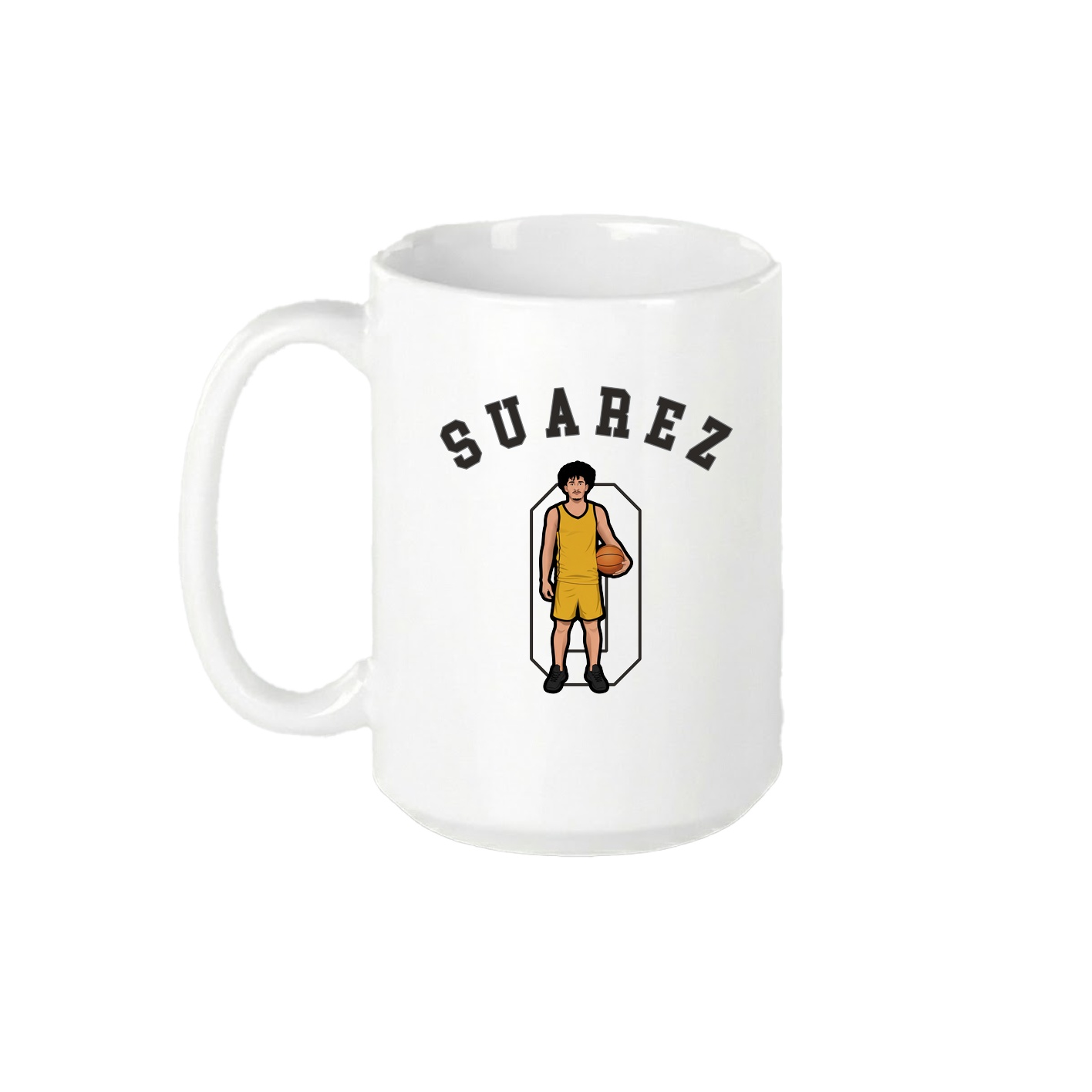 15oz Coffee Mug — Shirsey Arch in White