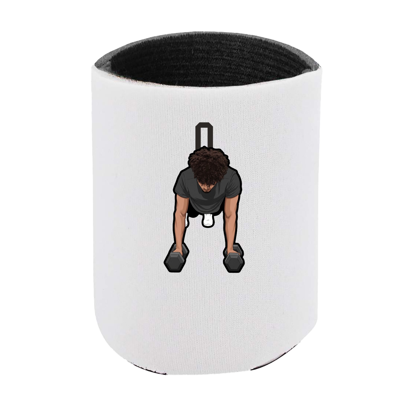 Can Holder — Number Top in White