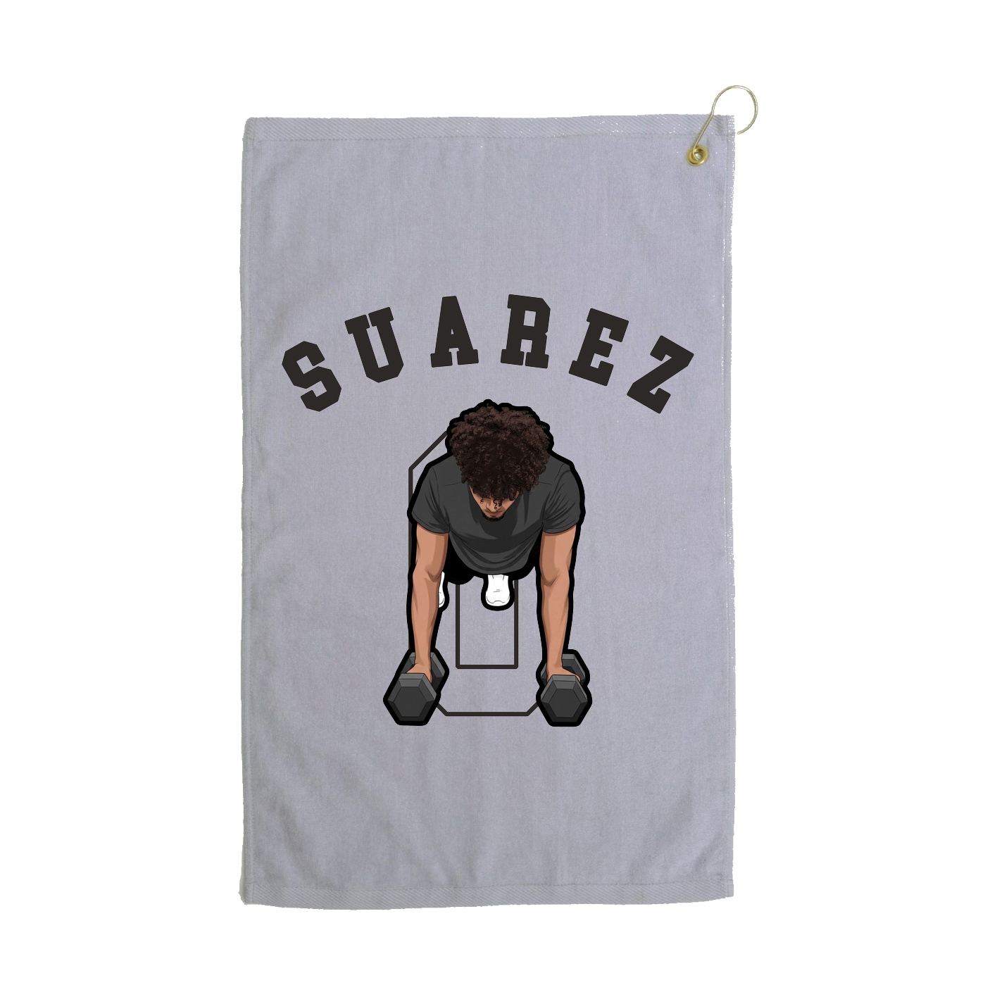 Golf Towel — Shirsey Arch in Grey