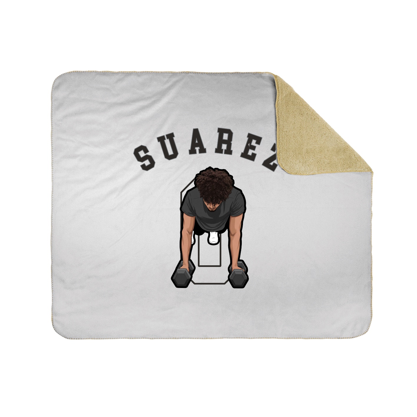Throw Blanket — Shirsey Arch in White