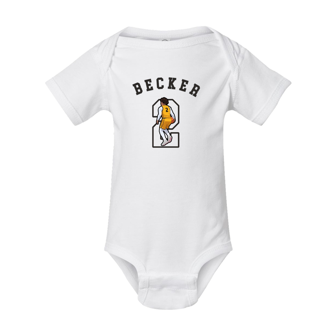Baby Onesie — Shirsey Arch in White