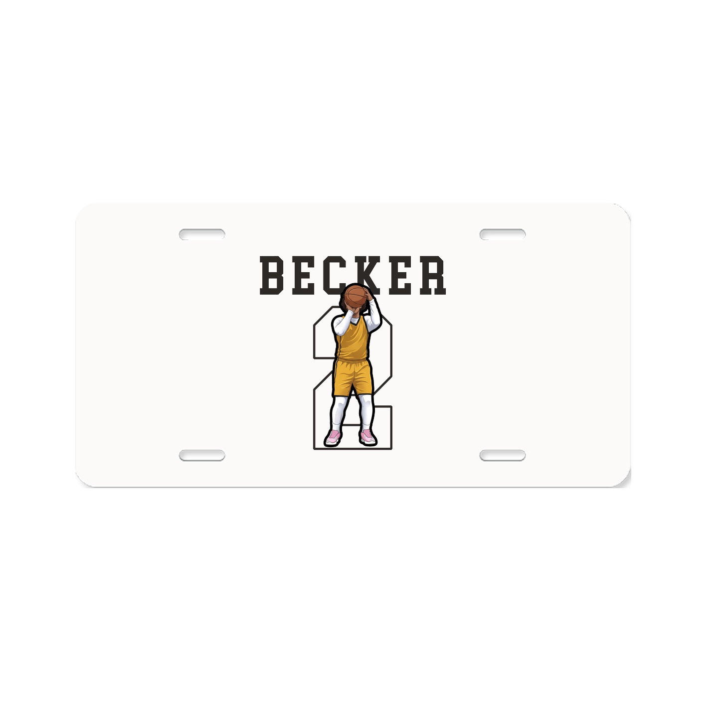 License Plate — Shirsey in Classic