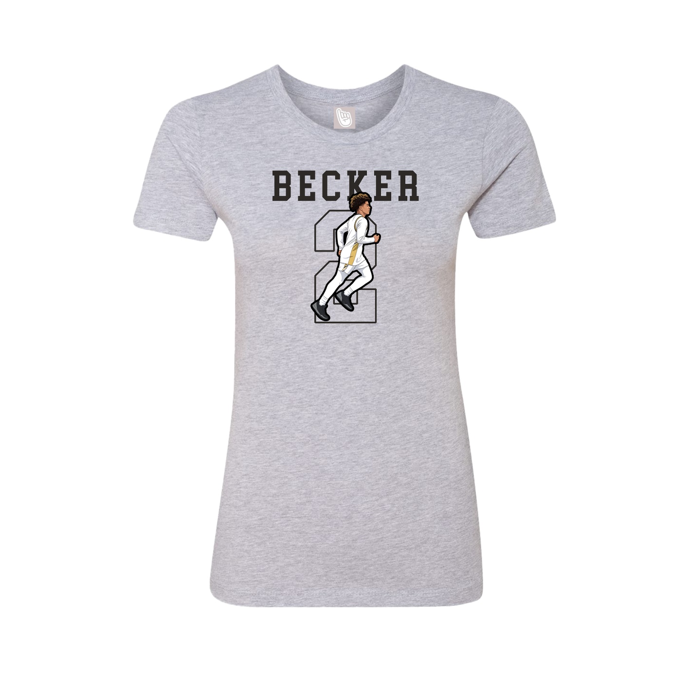 Fitted Women's Tee — Shirsey in Grey