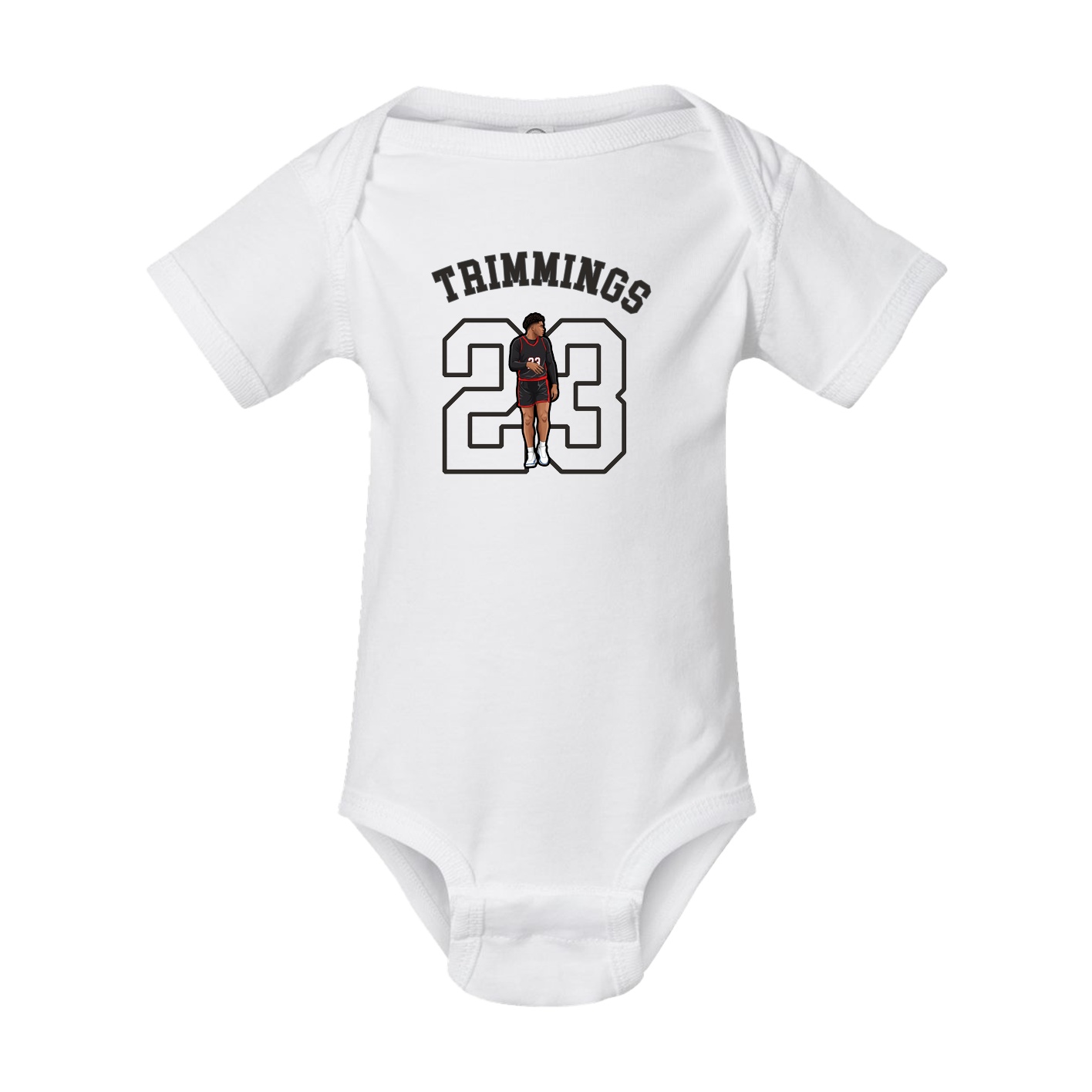 Baby Onesie — Shirsey Arch in White