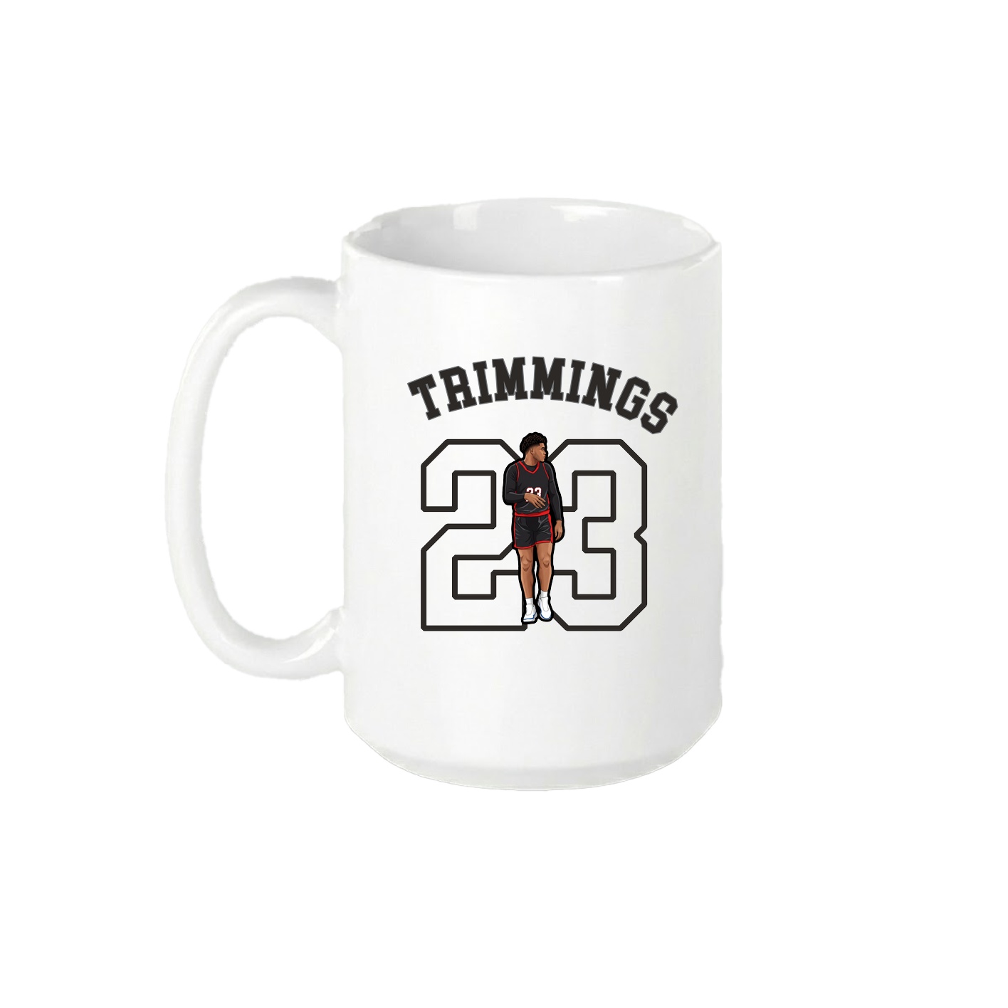 15oz Coffee Mug — Shirsey Arch in White