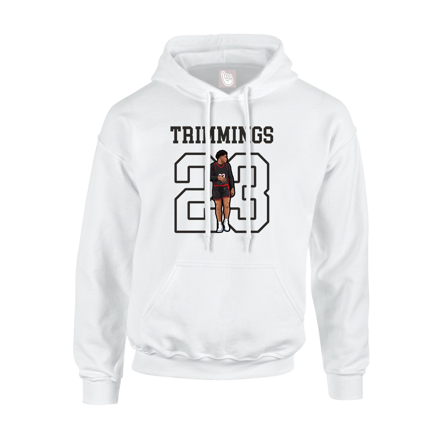 Youth Hoodie — Shirsey in White