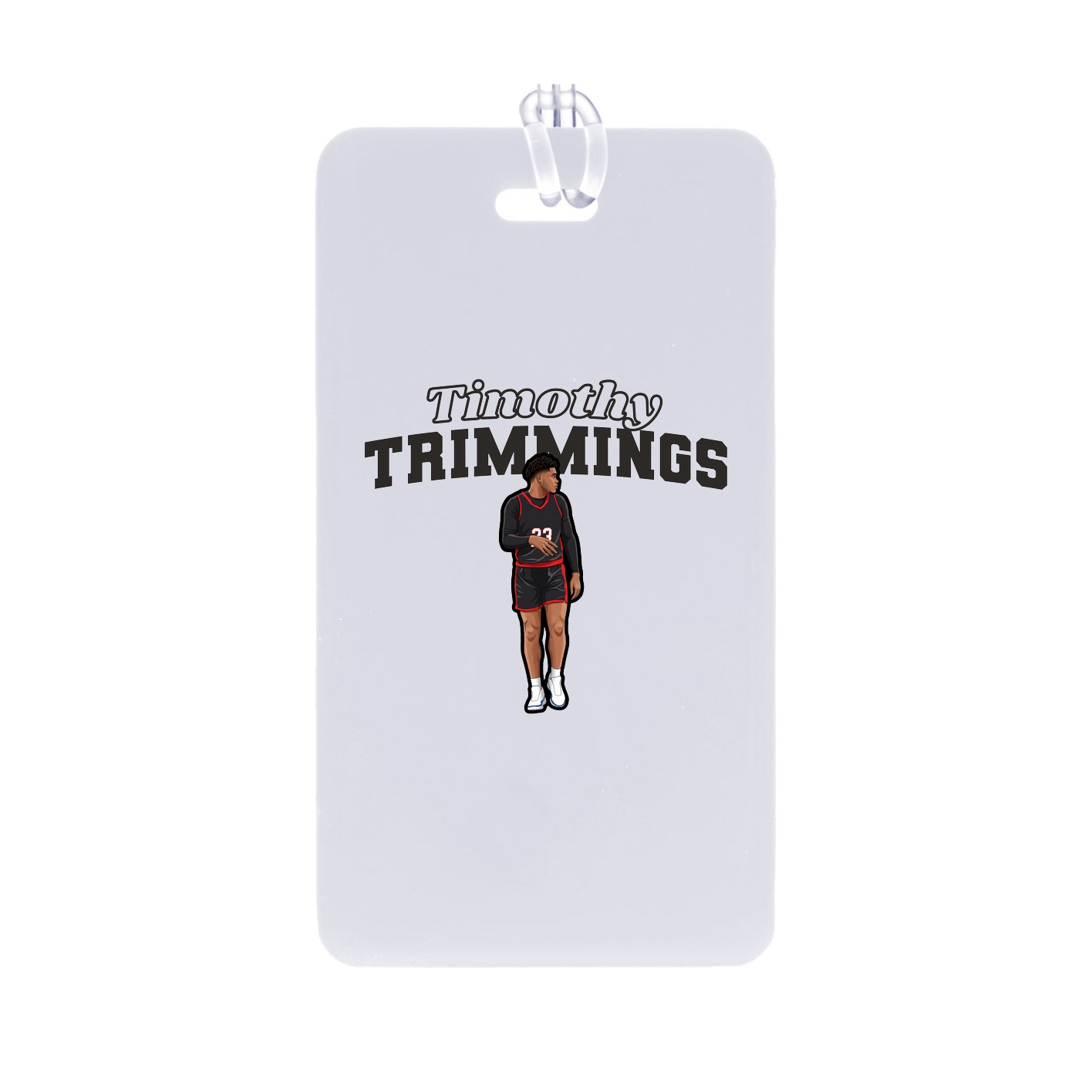 Bag Tag — Name Arch in Classic