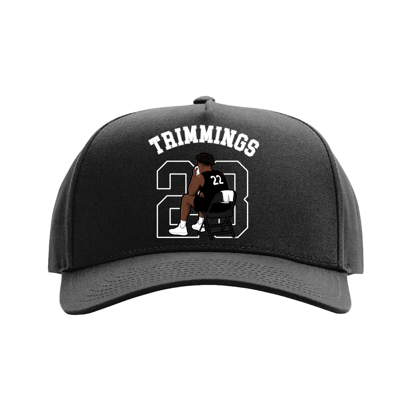 Full Fabric Five-Panel Champ Cap
