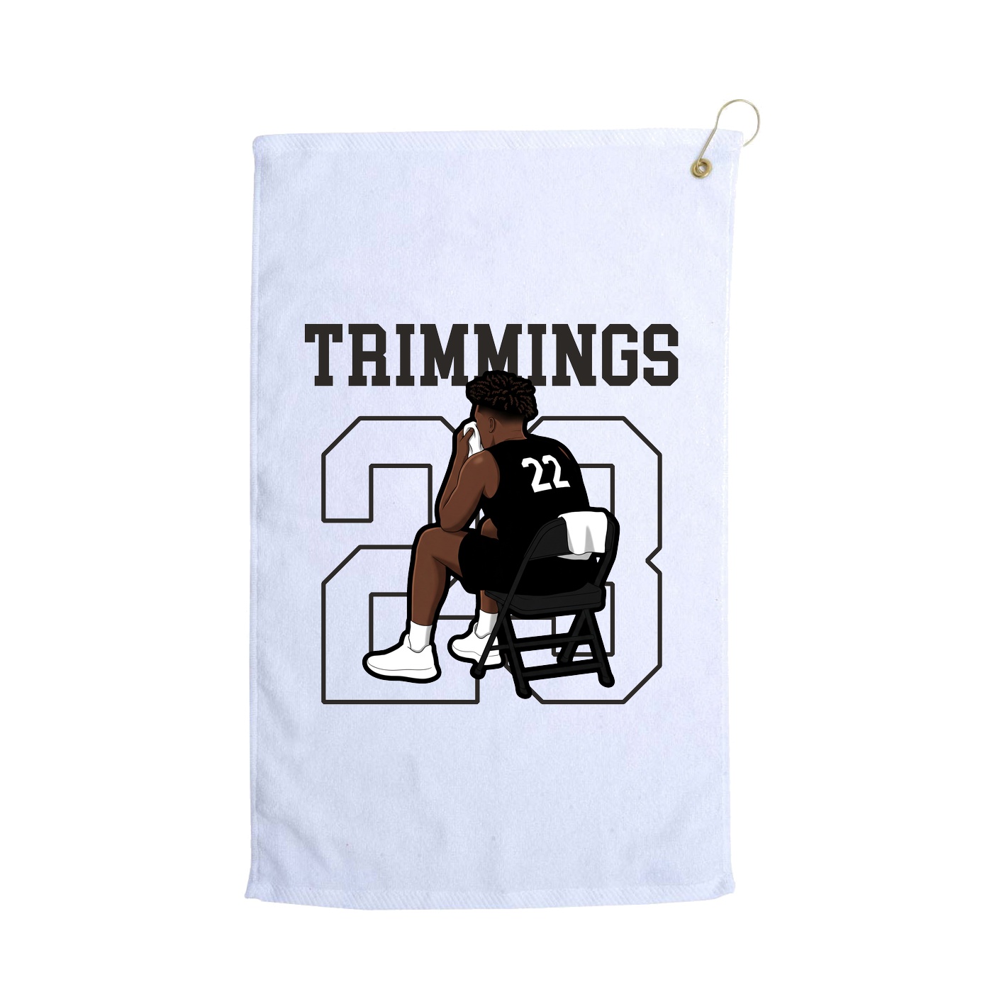 Golf Towel — Shirsey in White