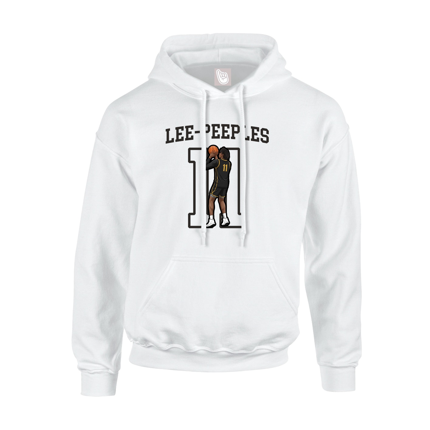 Youth Hoodie — Shirsey in White