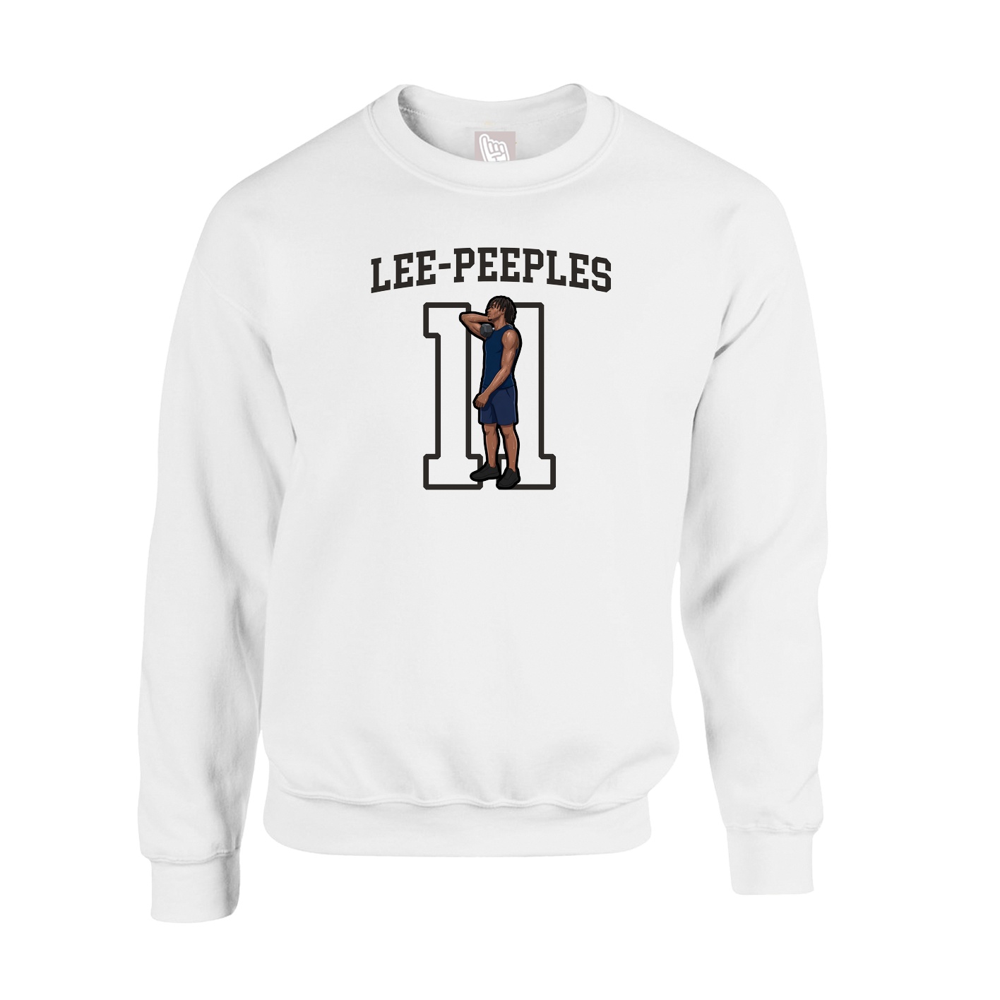 Fleece Crew — Shirsey in White