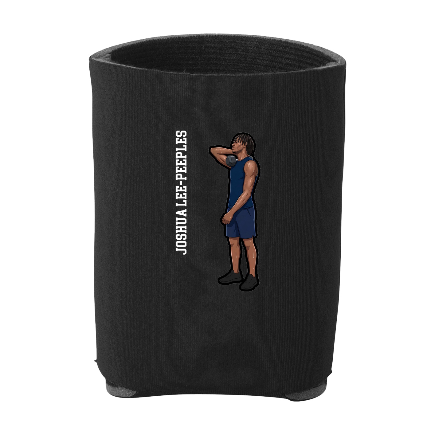 Can Holder — Name Vertical in Black