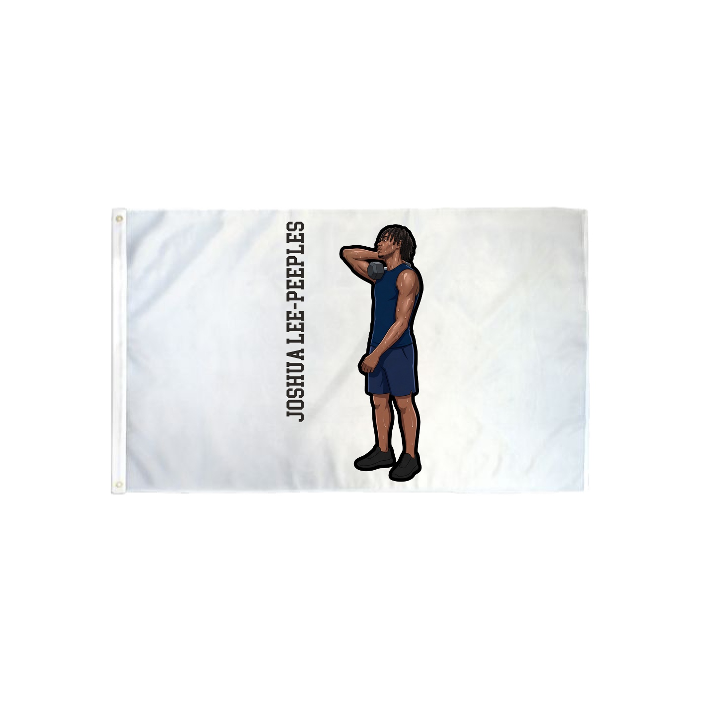 3x5 Flag — Name Vertical in Classic