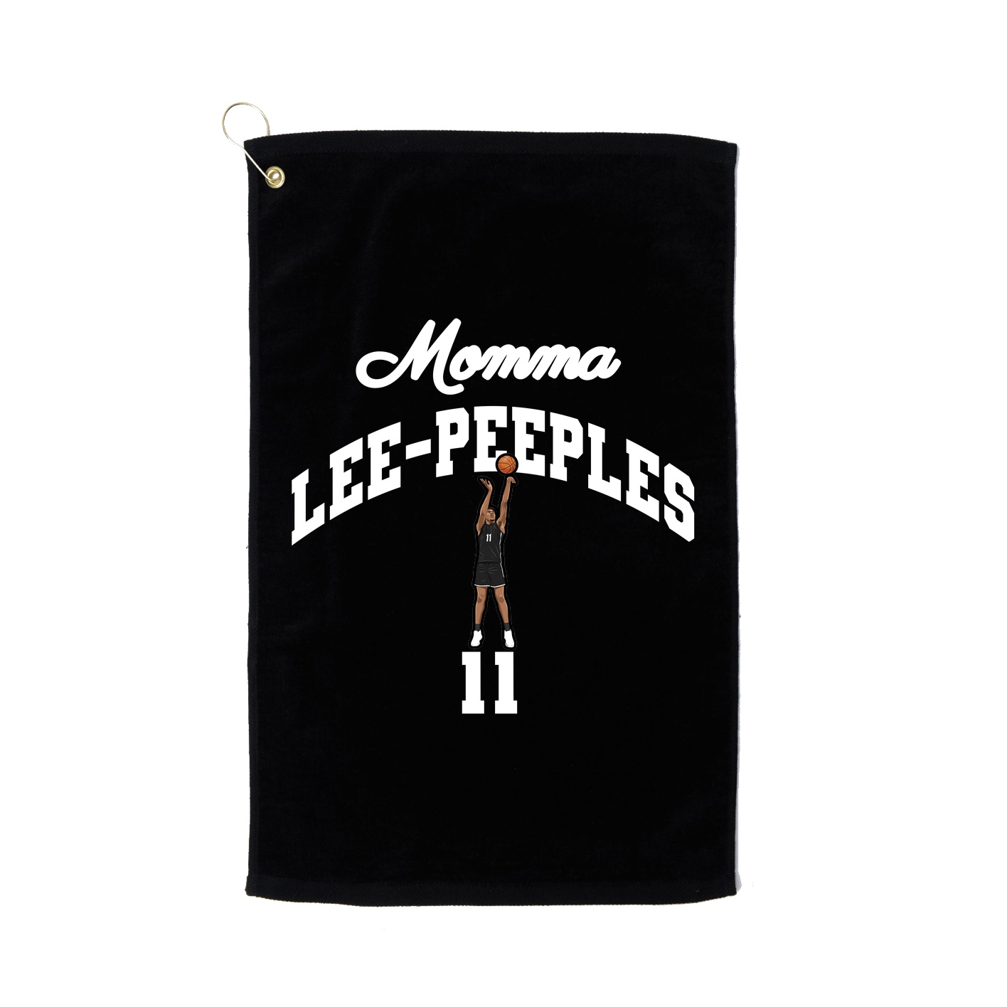 Golf Towel — Mothers Day Arch in Black