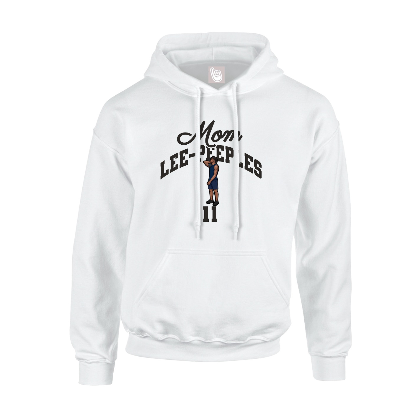 Youth Hoodie — Mothers Day Arch in White