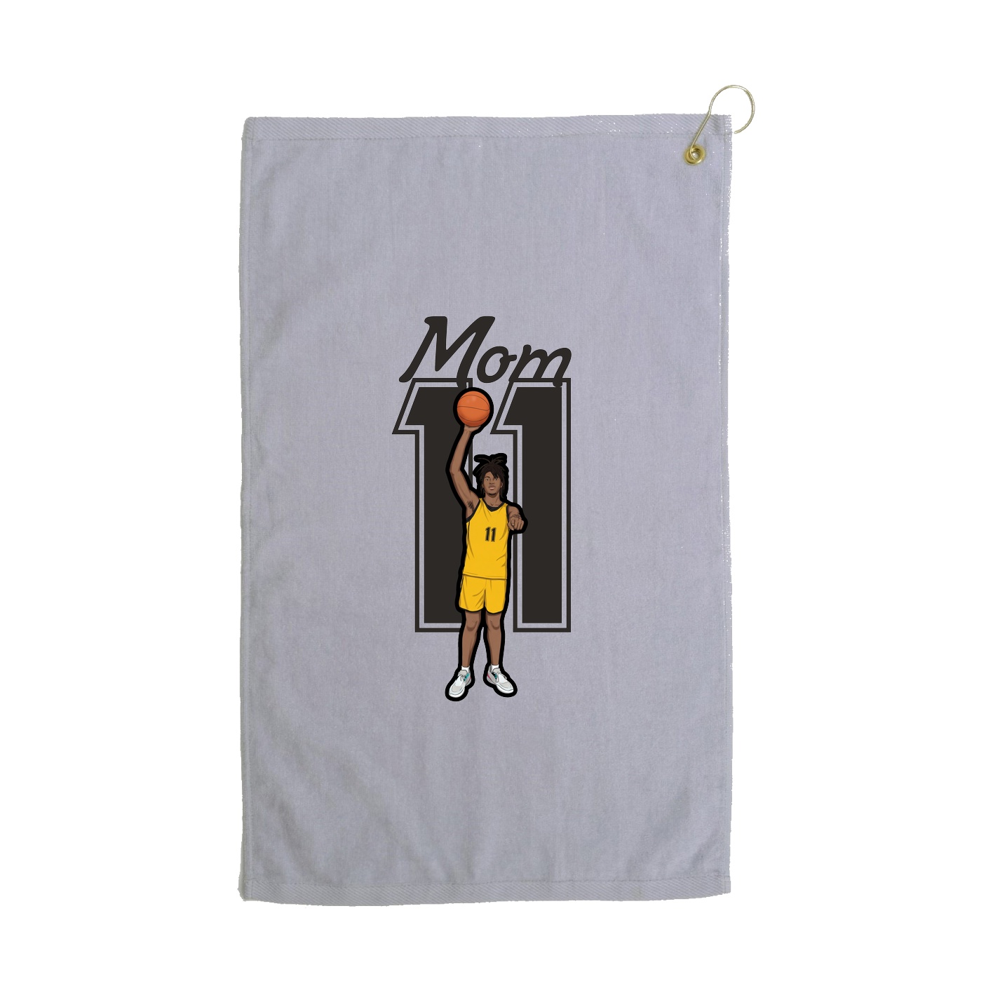 Golf Towel — Mothers Day Shirsey in Grey