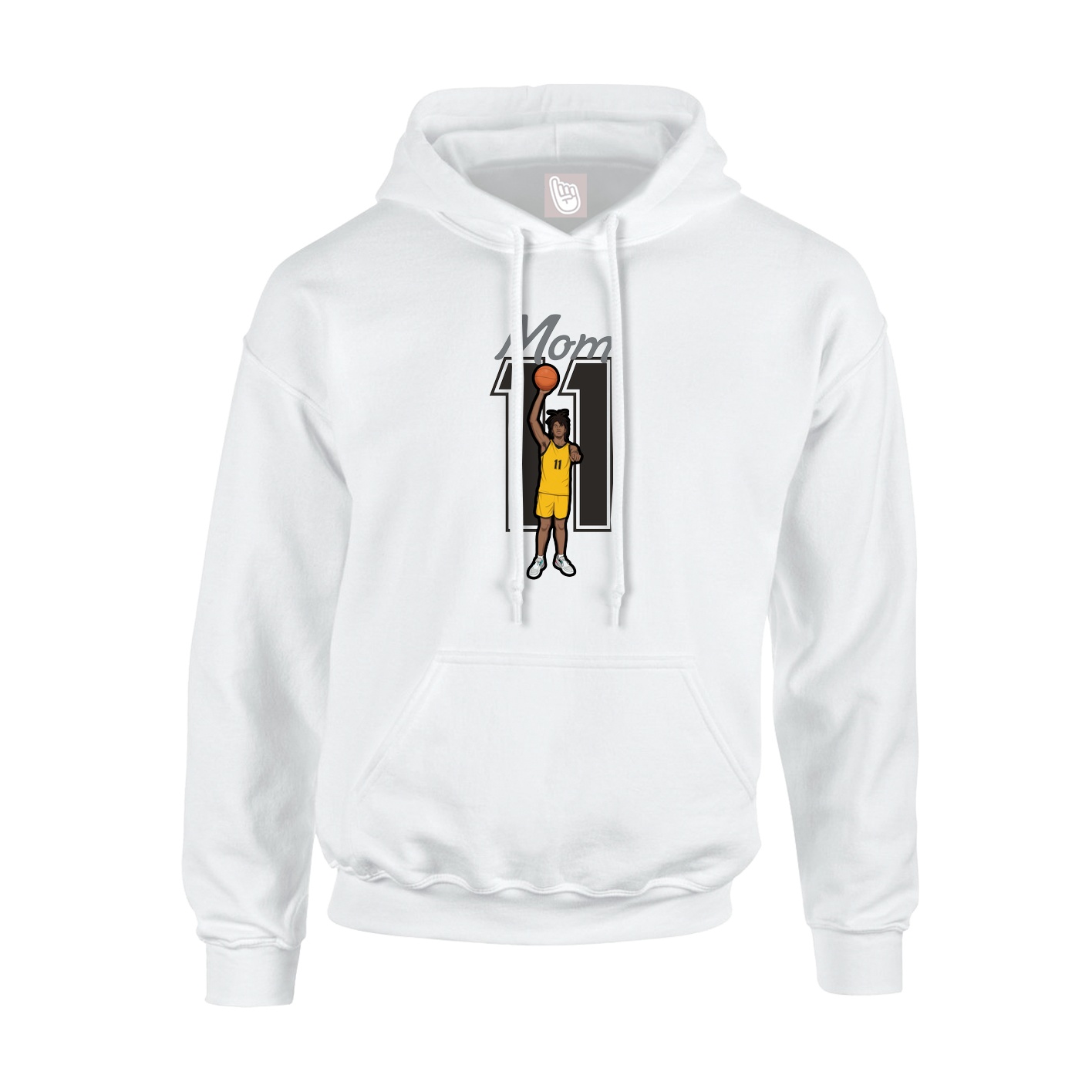 Youth Hoodie — Mothers Day Shirsey in White