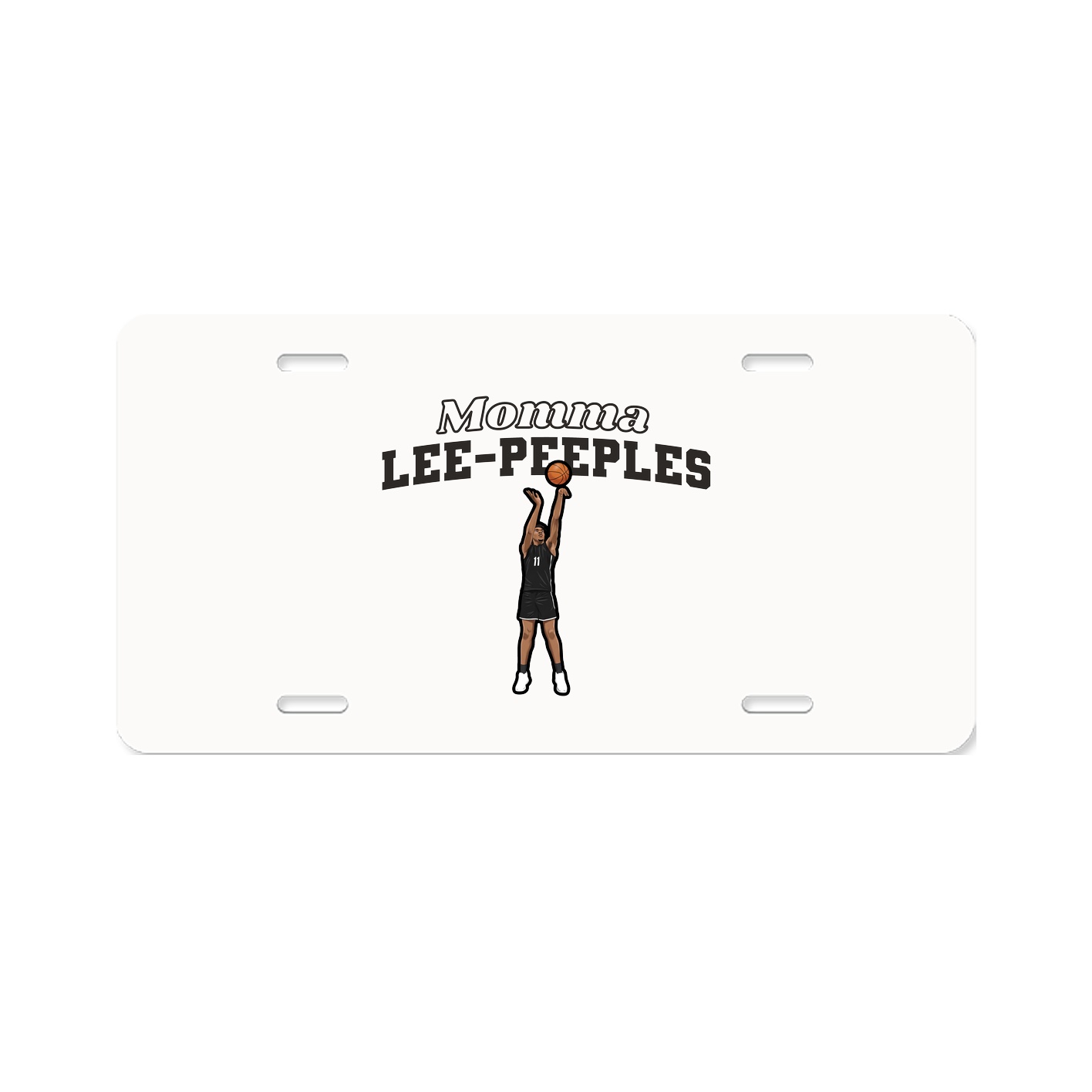 License Plate — Mothers Day Block in Classic
