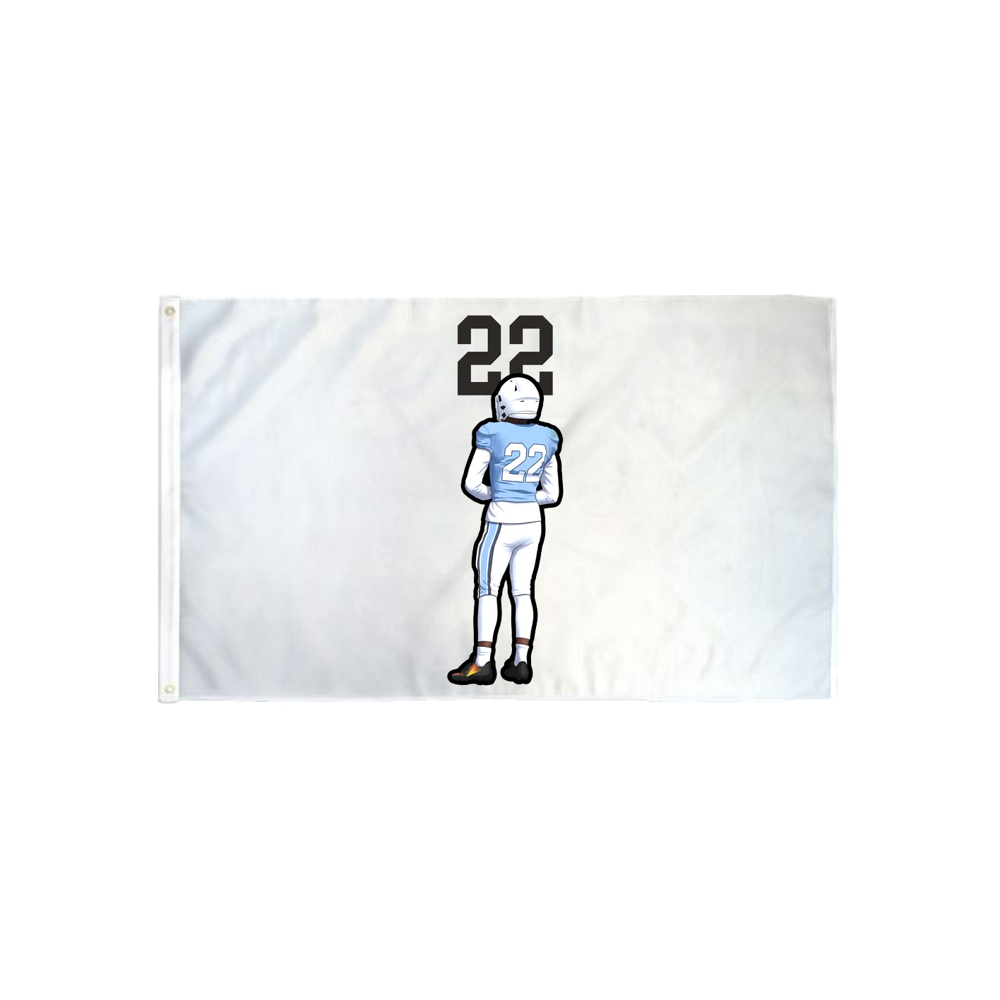 3x5 Flag — Number Top in Classic