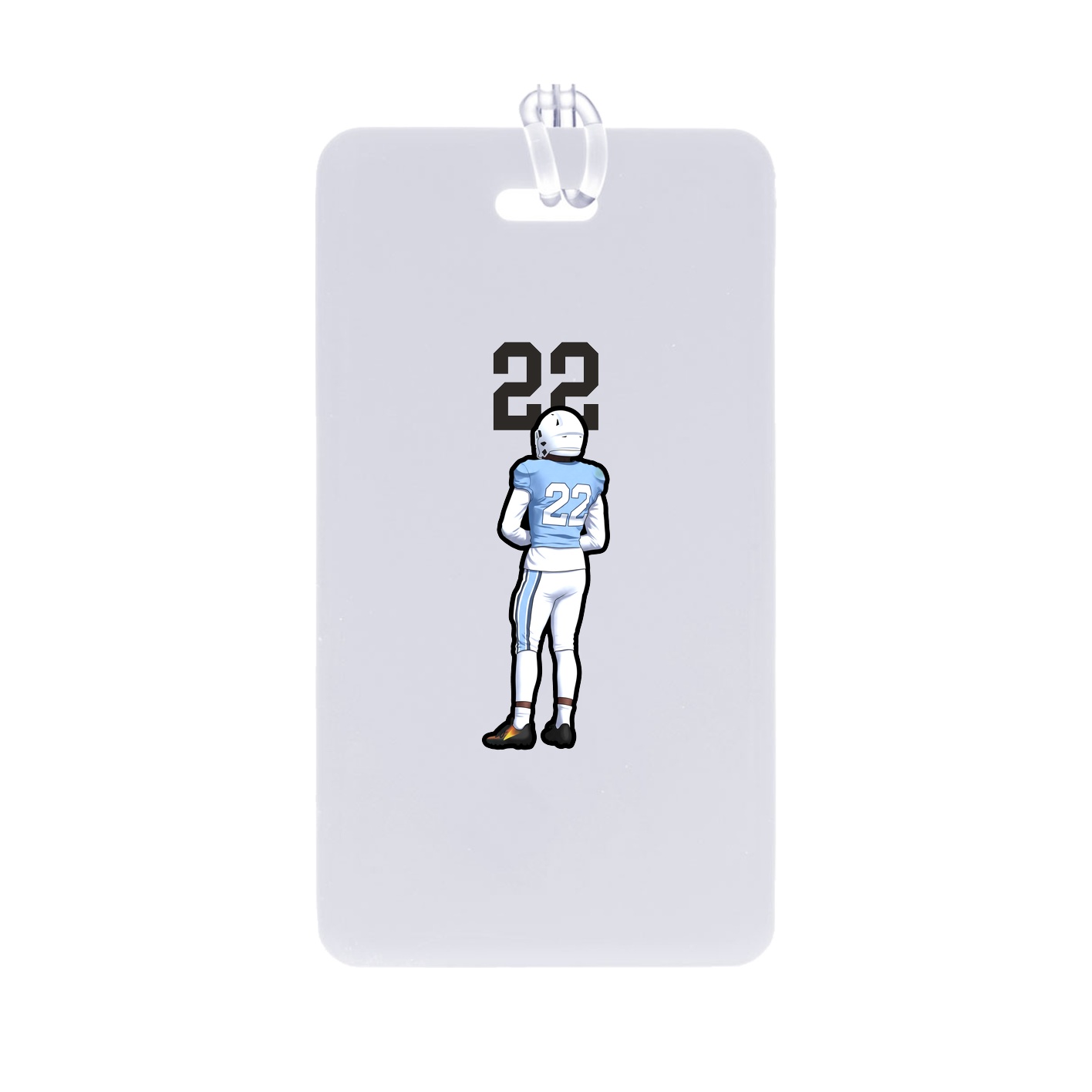 Bag Tag — Number Top in Classic