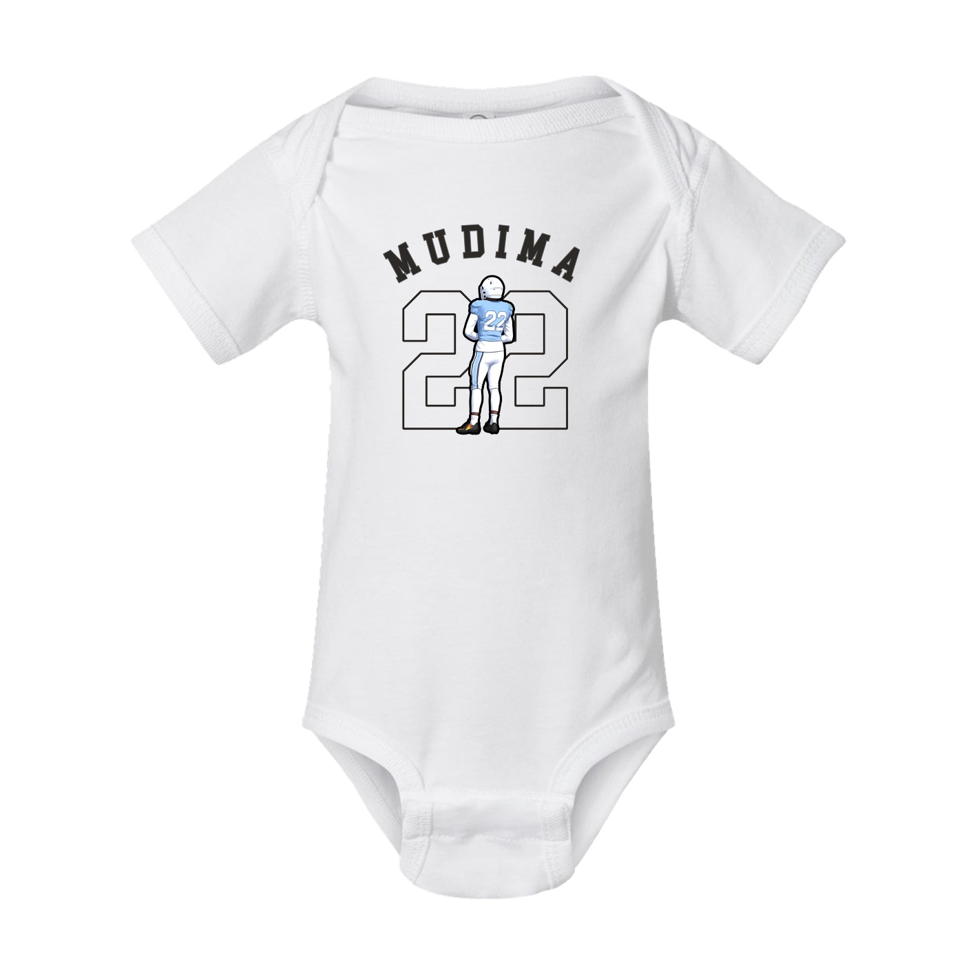 Baby Onesie — Shirsey Arch in White