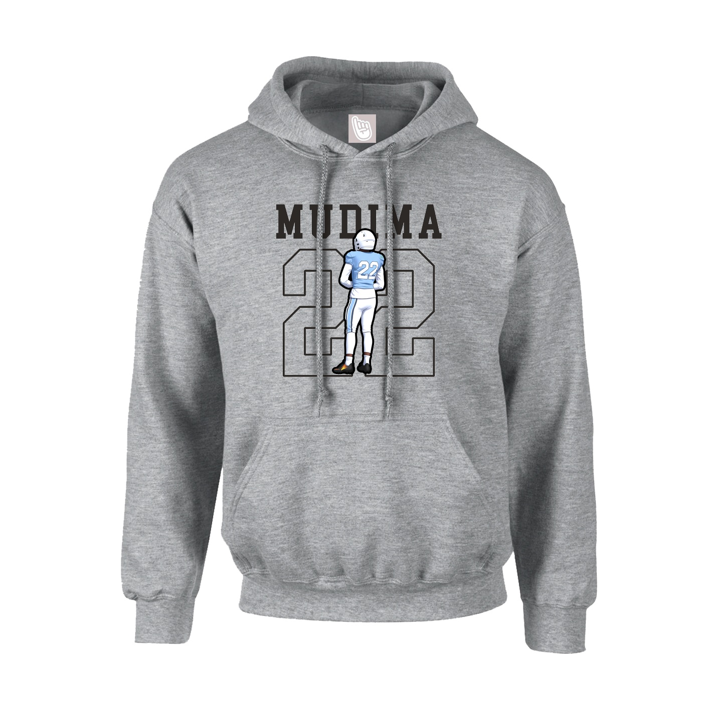 Hoodie — Shirsey in Grey