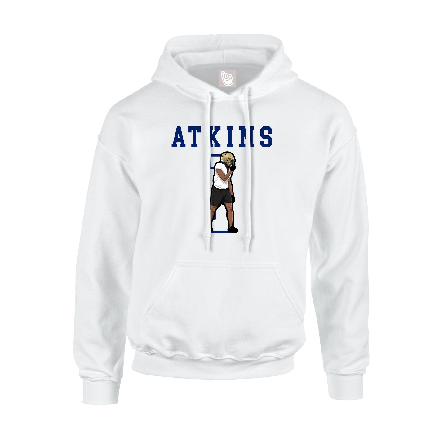 Hoodie — Shirsey in White