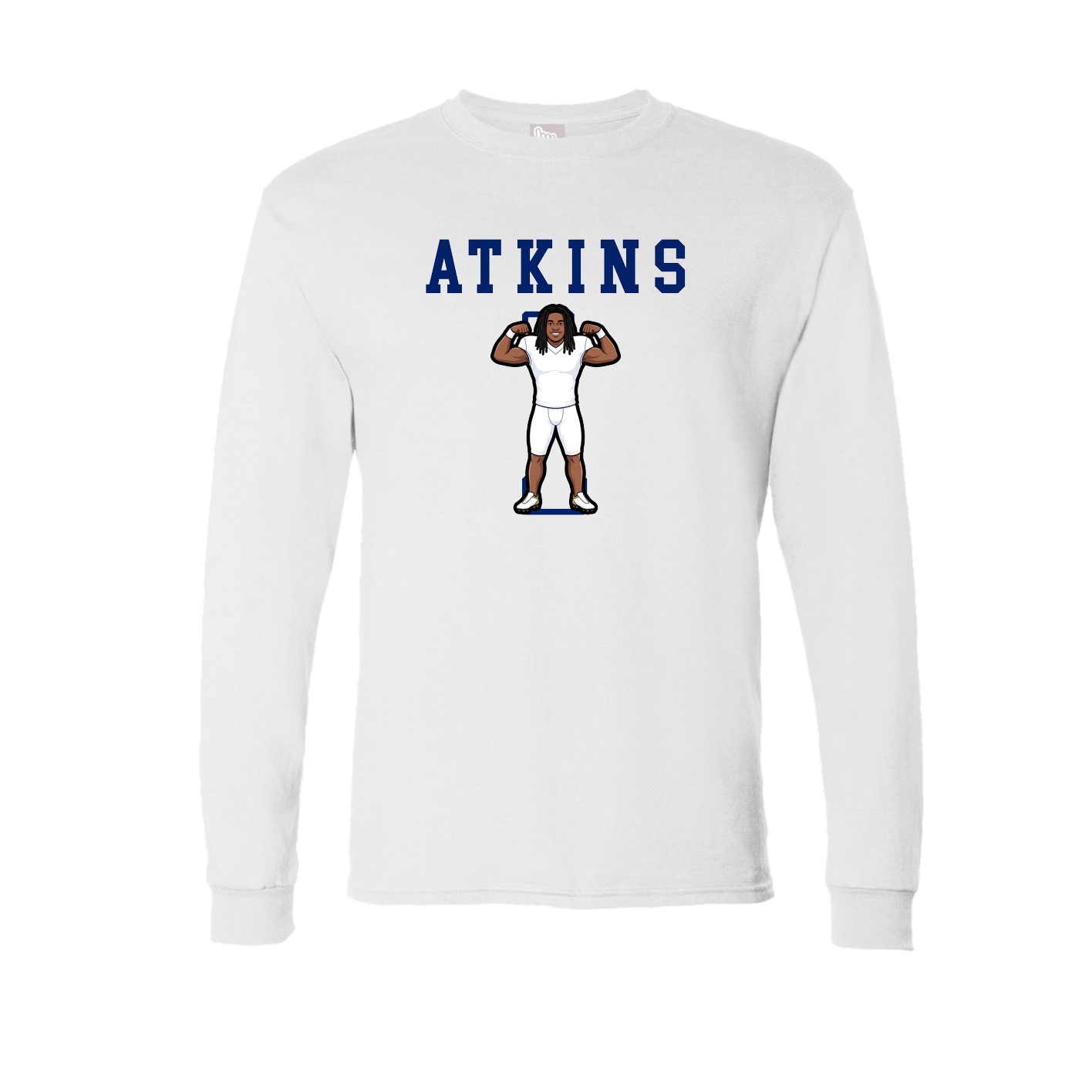 Long Sleeve Tee — Shirsey in White
