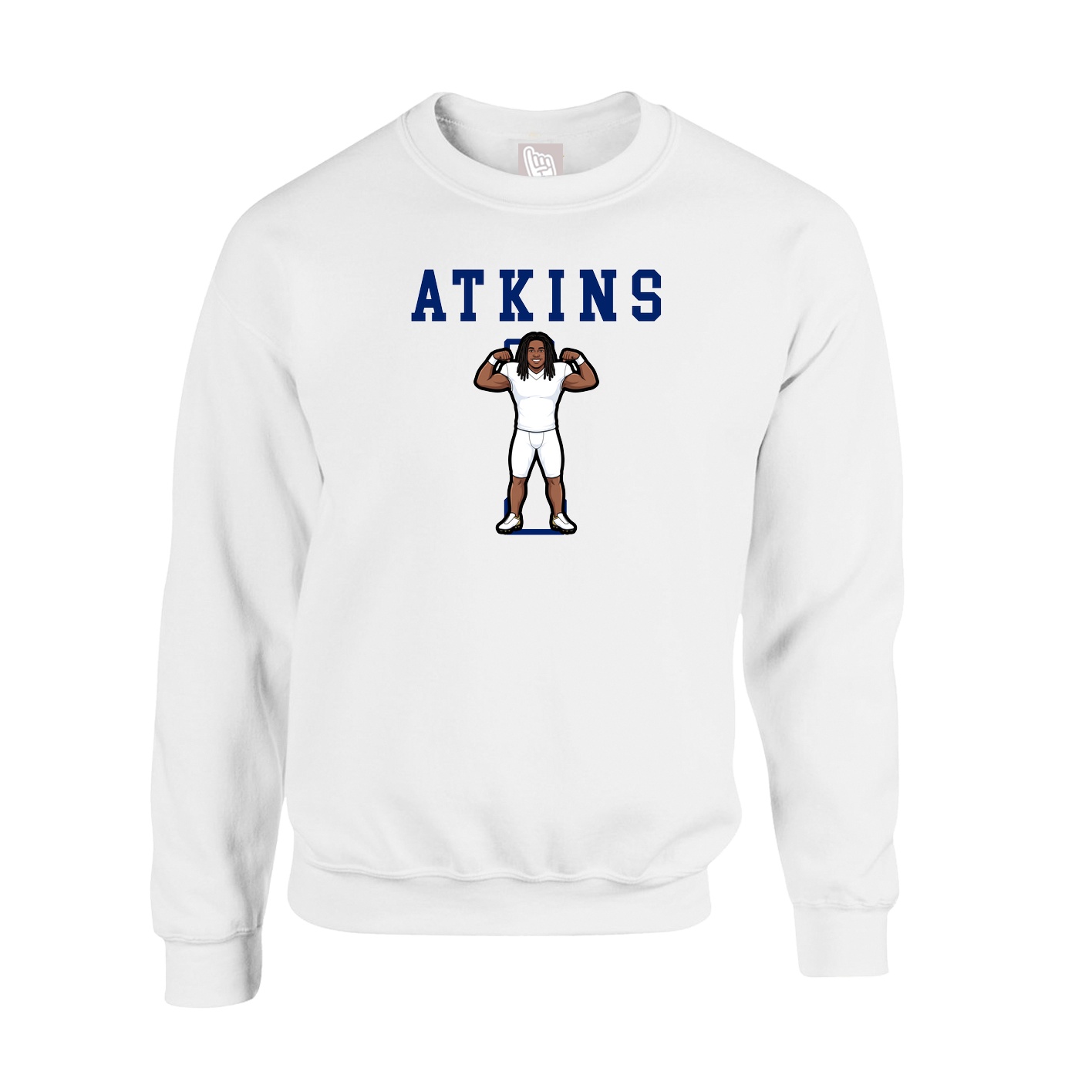 Fleece Crew — Shirsey in White