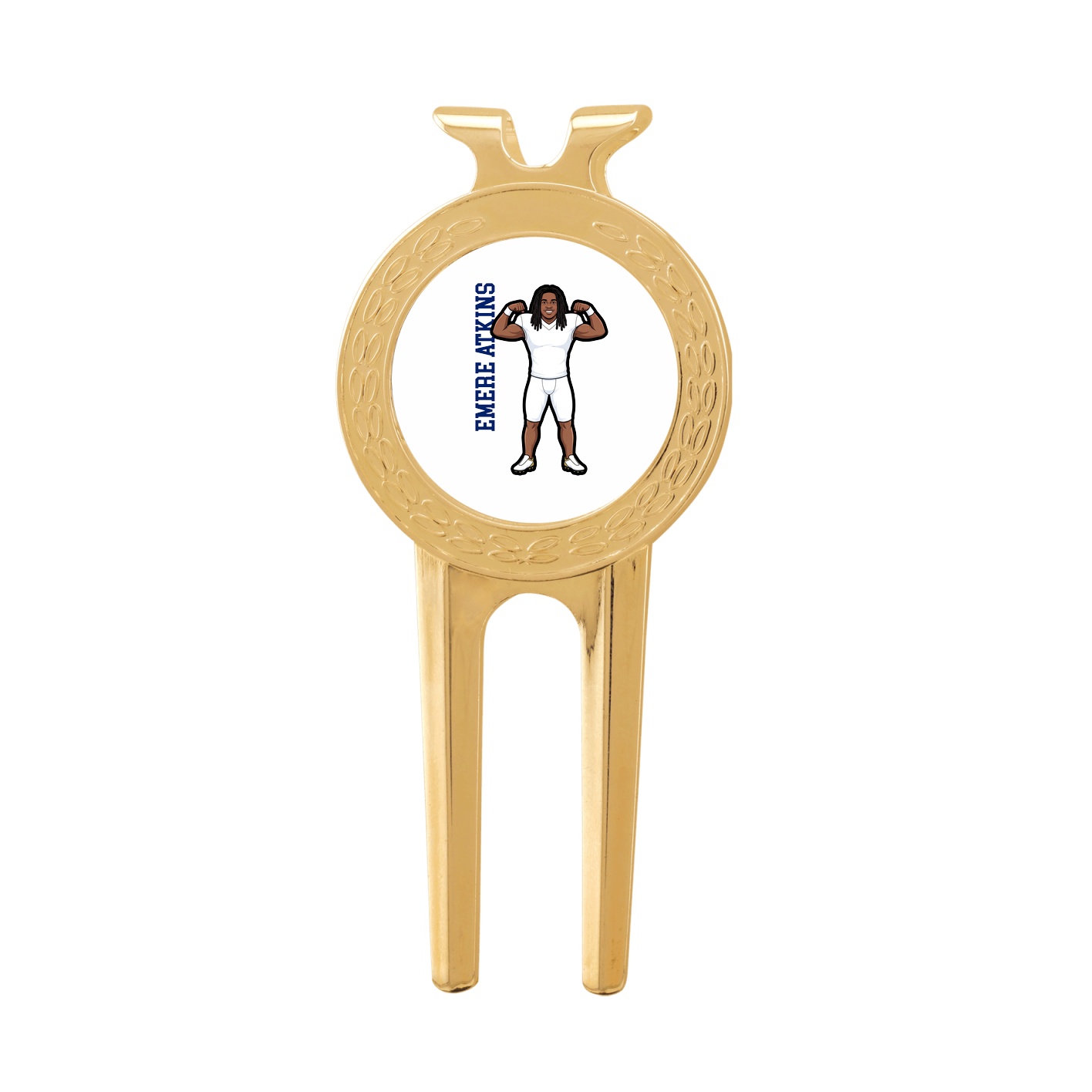 Divot Tool with Ball Marker — Name Vertical in Classic