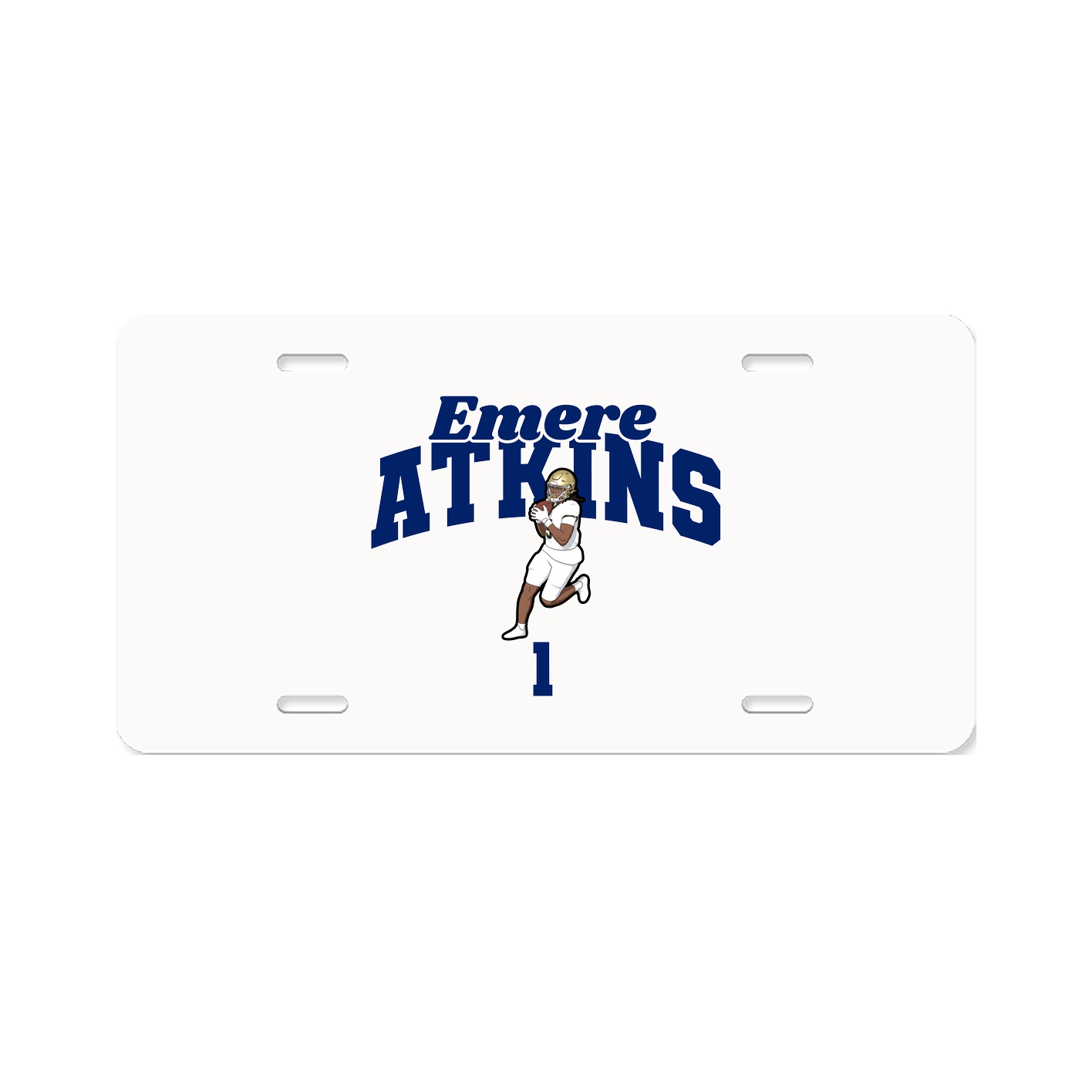 License Plate — Signature Arch in Classic
