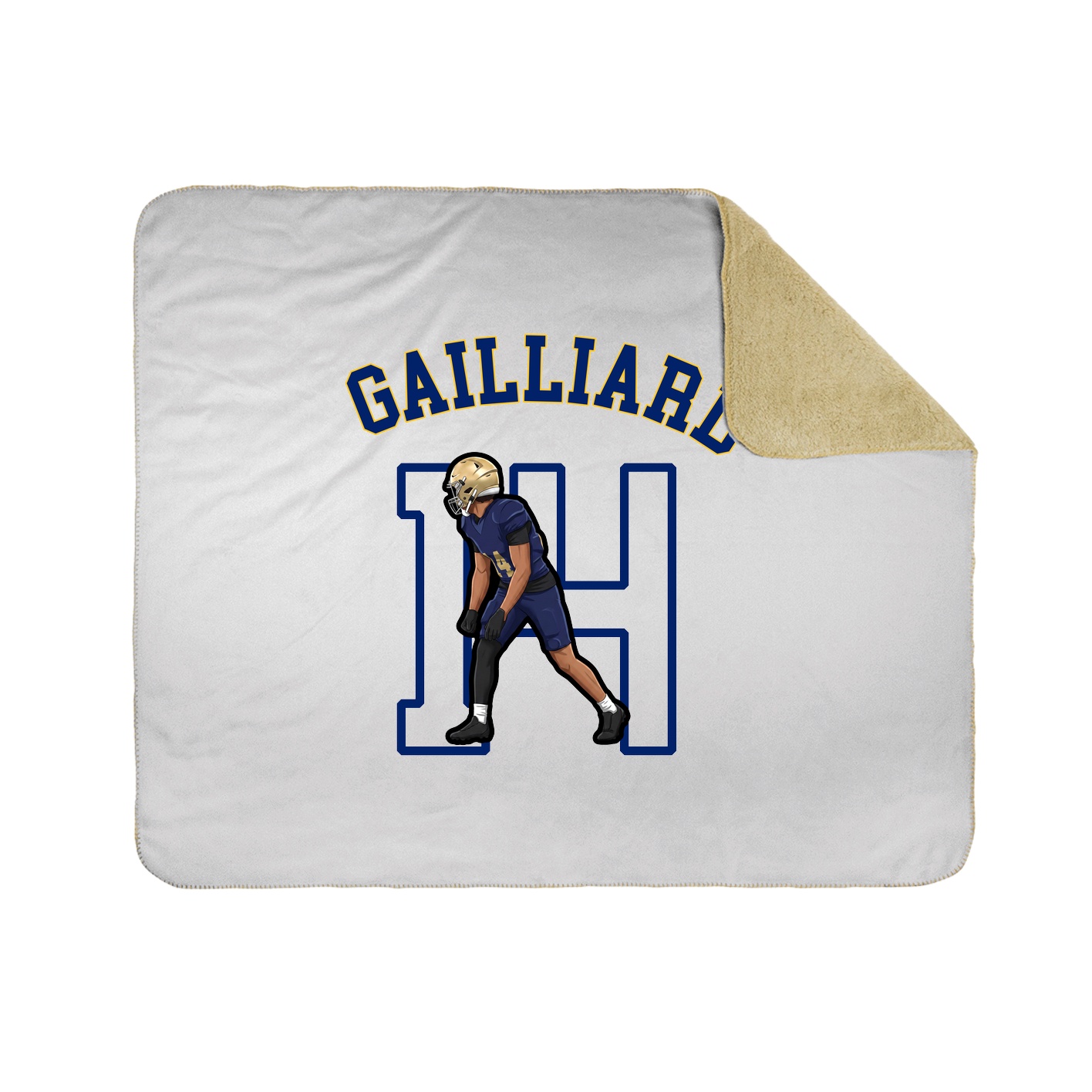 Throw Blanket — Shirsey Arch in White