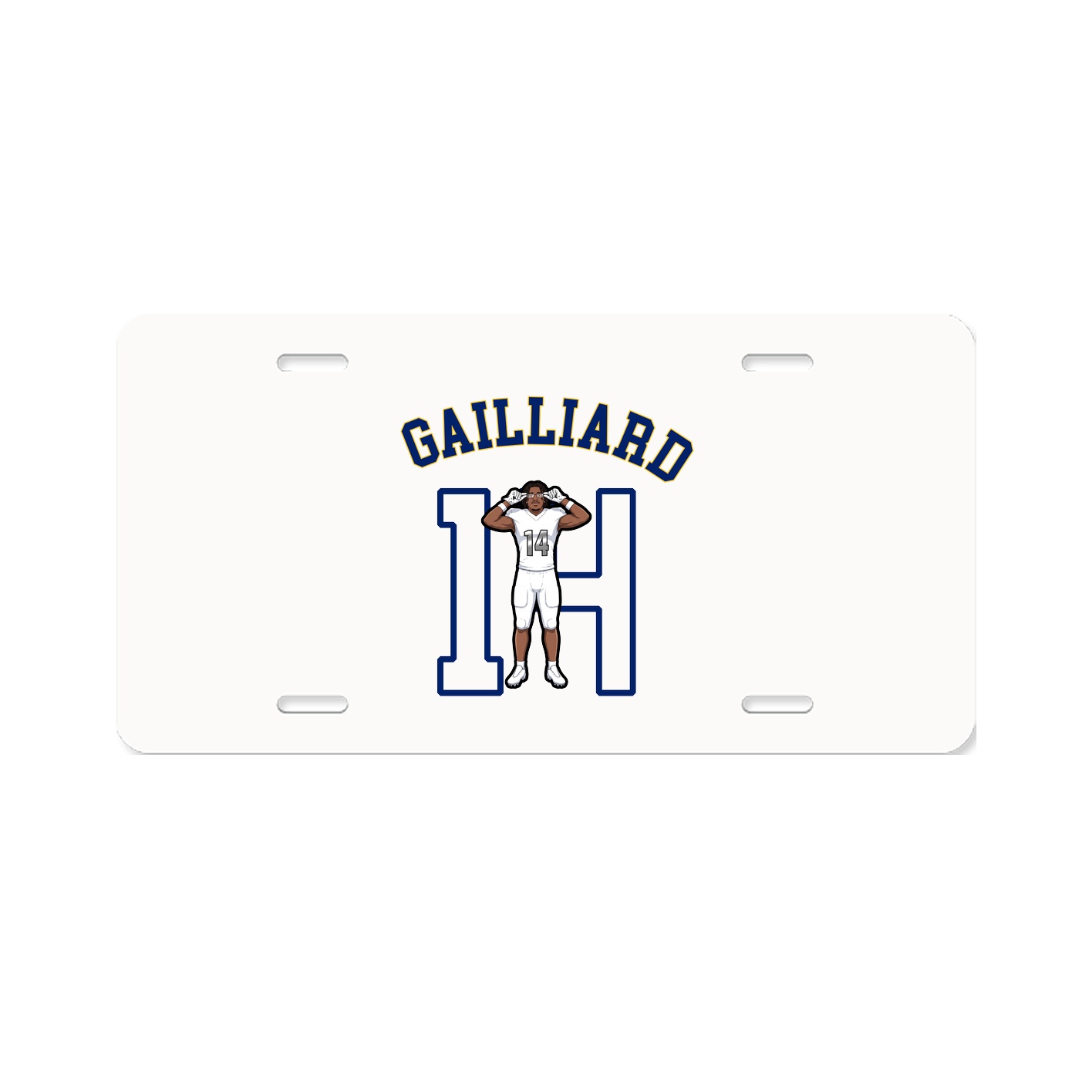 License Plate — Shirsey Arch in Classic
