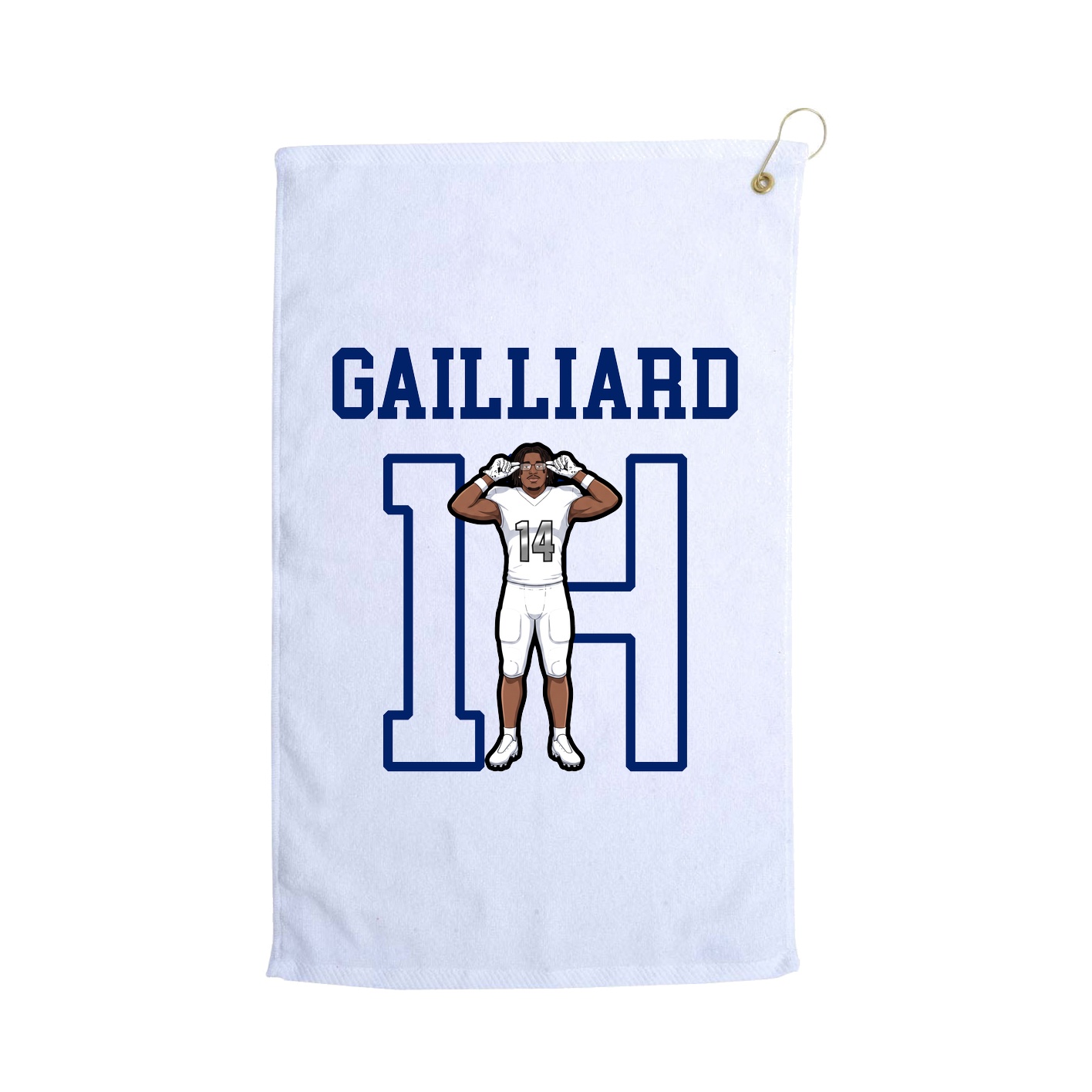 Golf Towel — Shirsey in White