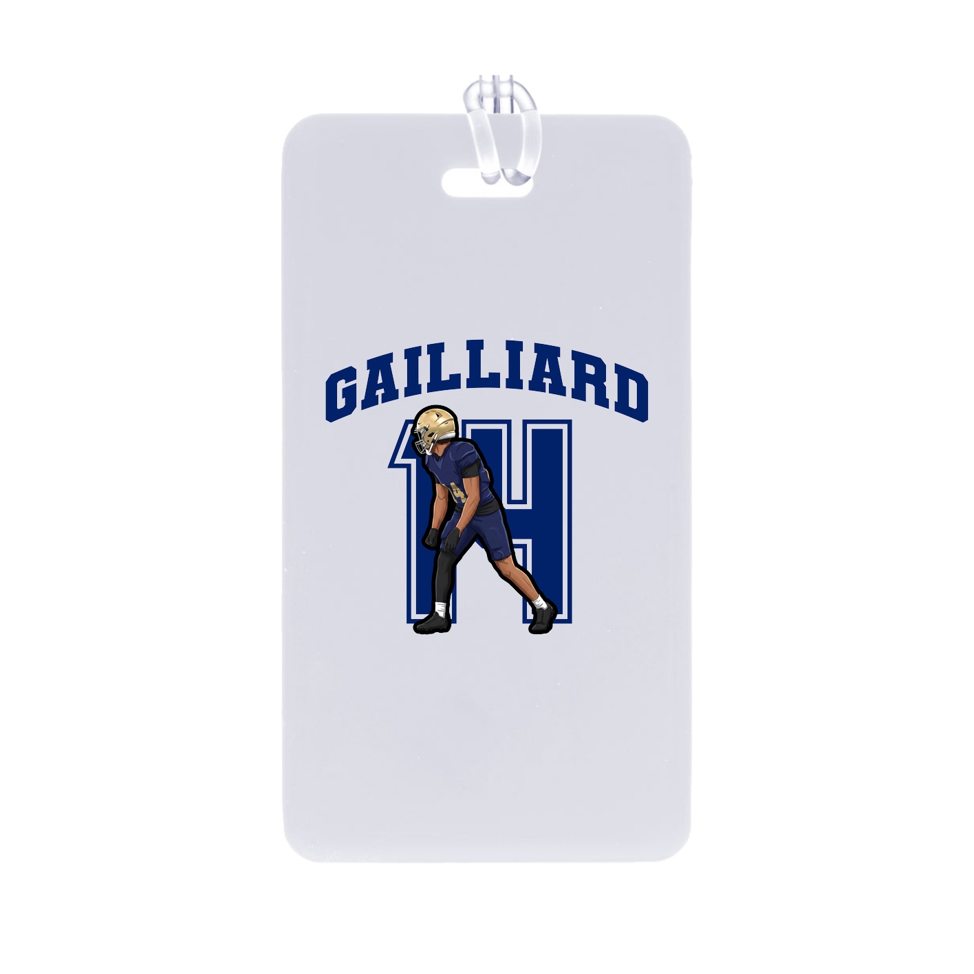 Bag Tag — Number in Classic