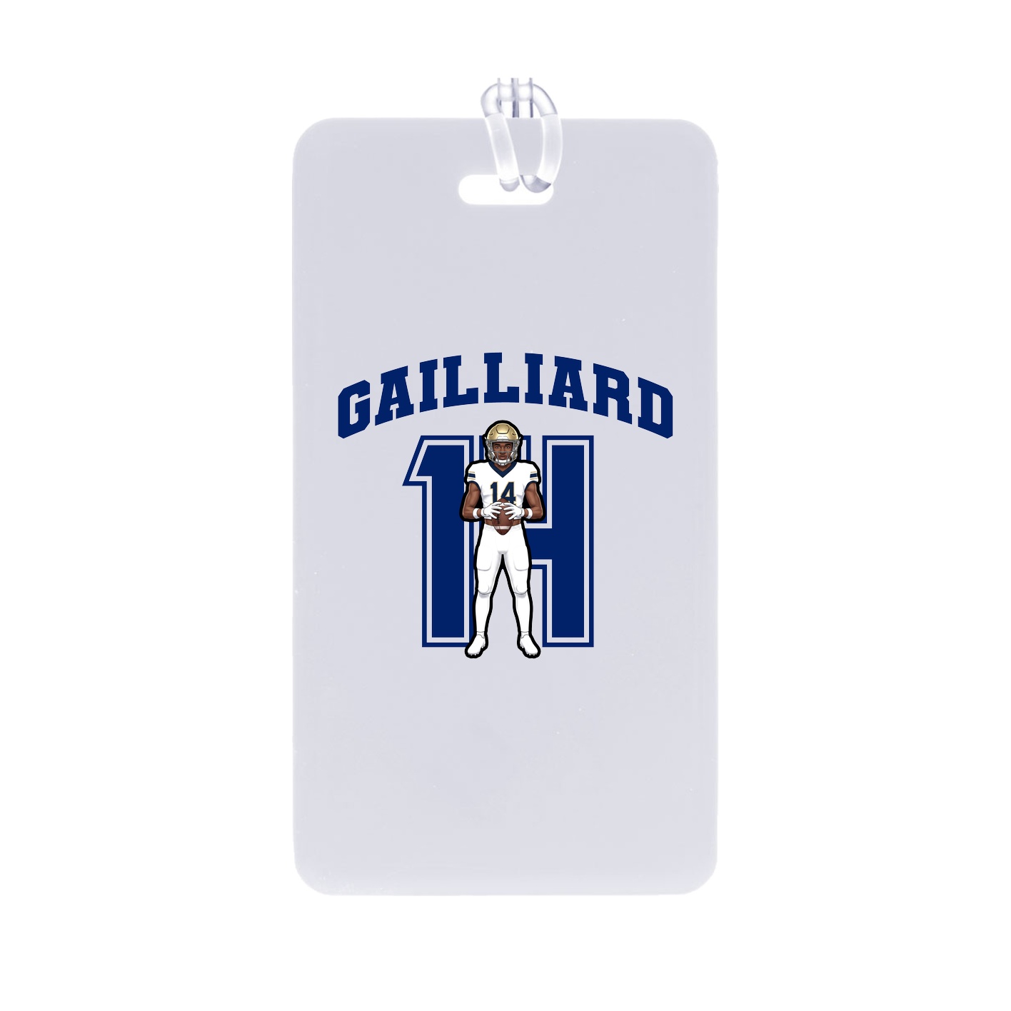 Bag Tag — Number in Classic